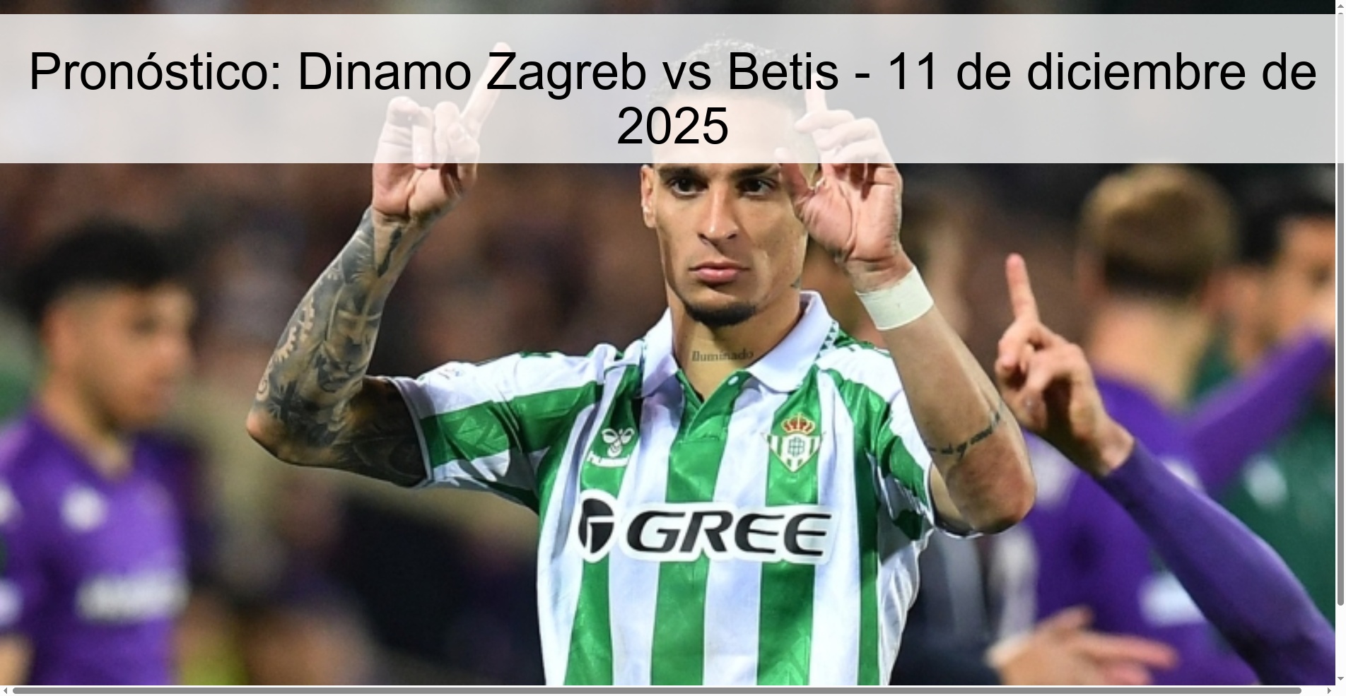 Prediction: Dinamo Zagreb vs Betis - December 11, 2025