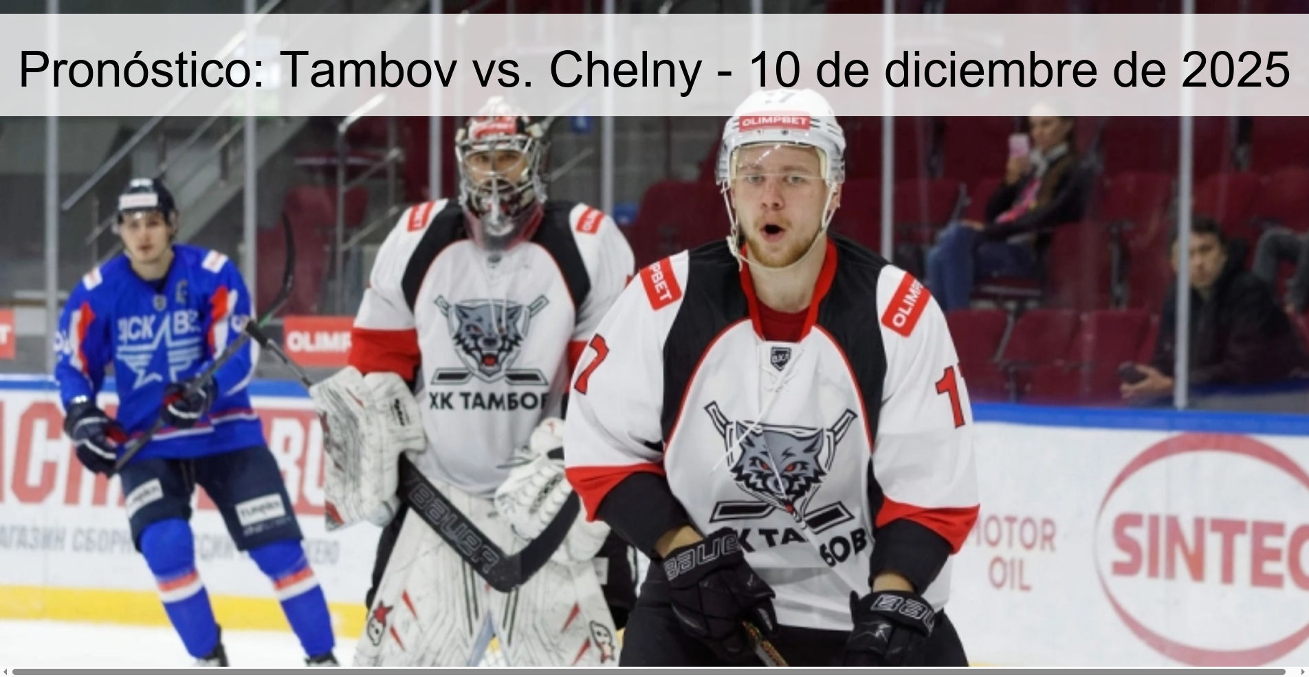 Prediction: Tambov vs. Chelny - December 10, 2025