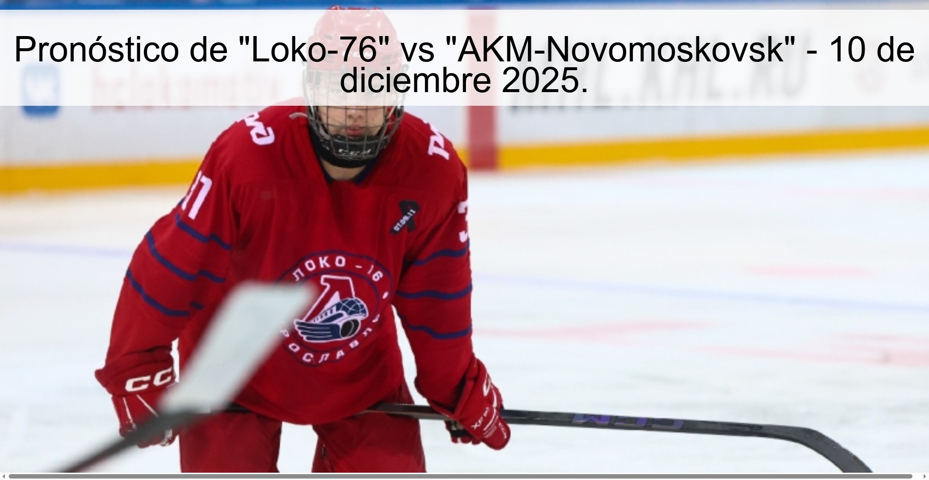 Pronóstico de 
