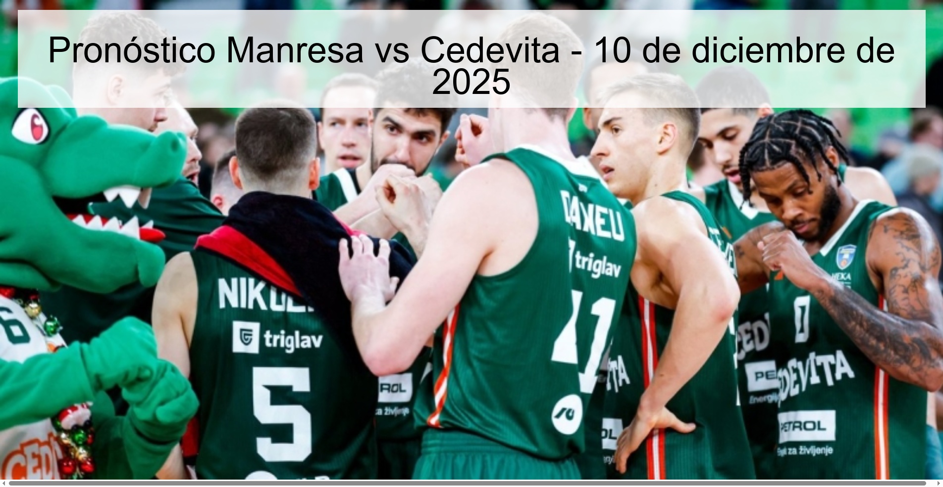 Manresa vs Cedevita Prediction - December 10, 2025