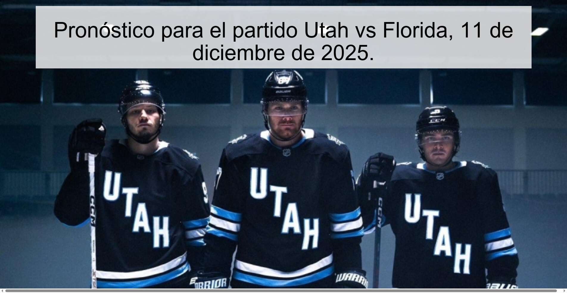 Prediction for the Utah vs Florida match, December 11, 2025.