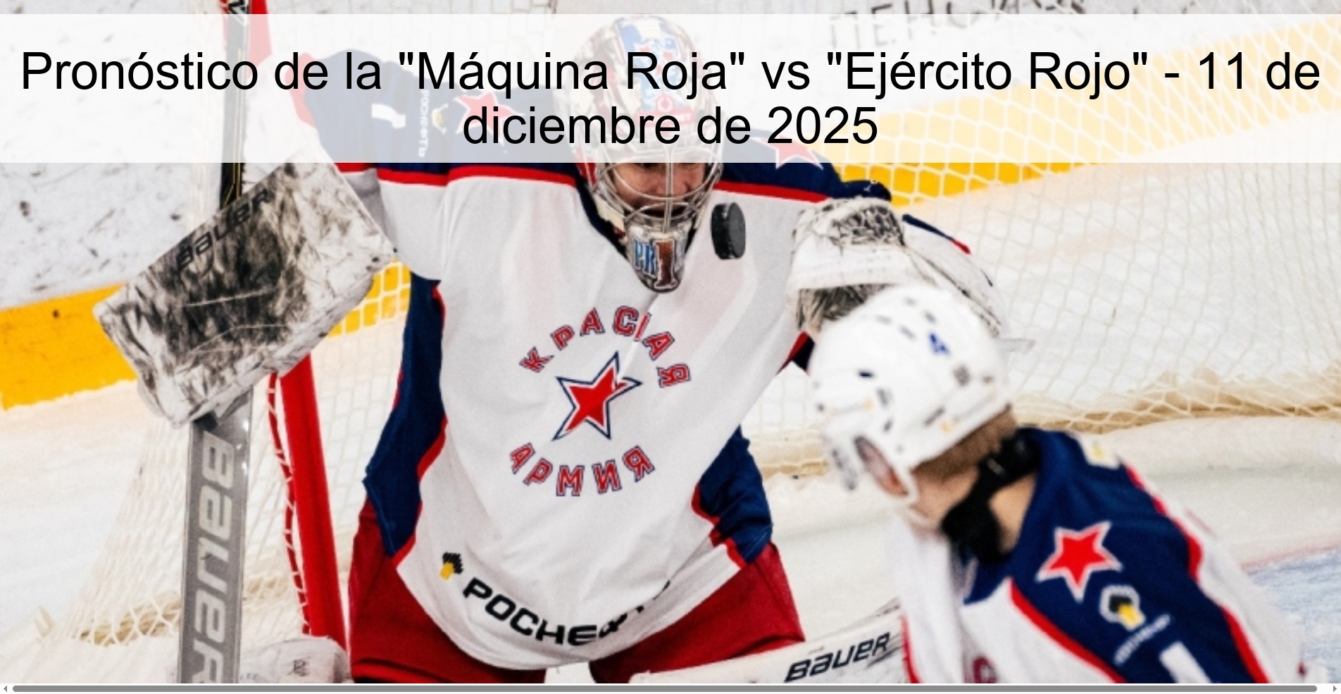 Pronóstico de la Pronóstico de la