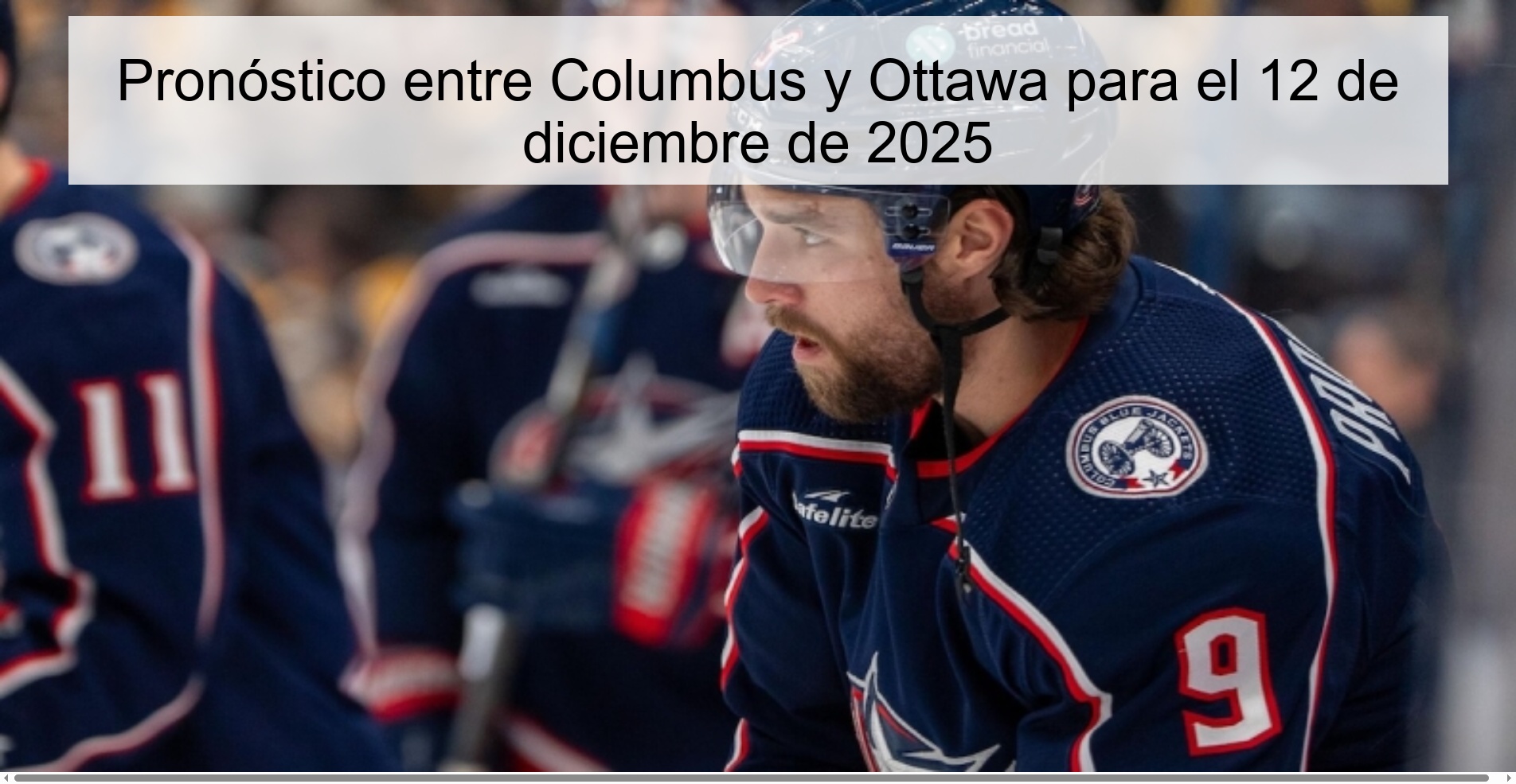 Columbus to Ottawa forecast for December 12, 2025