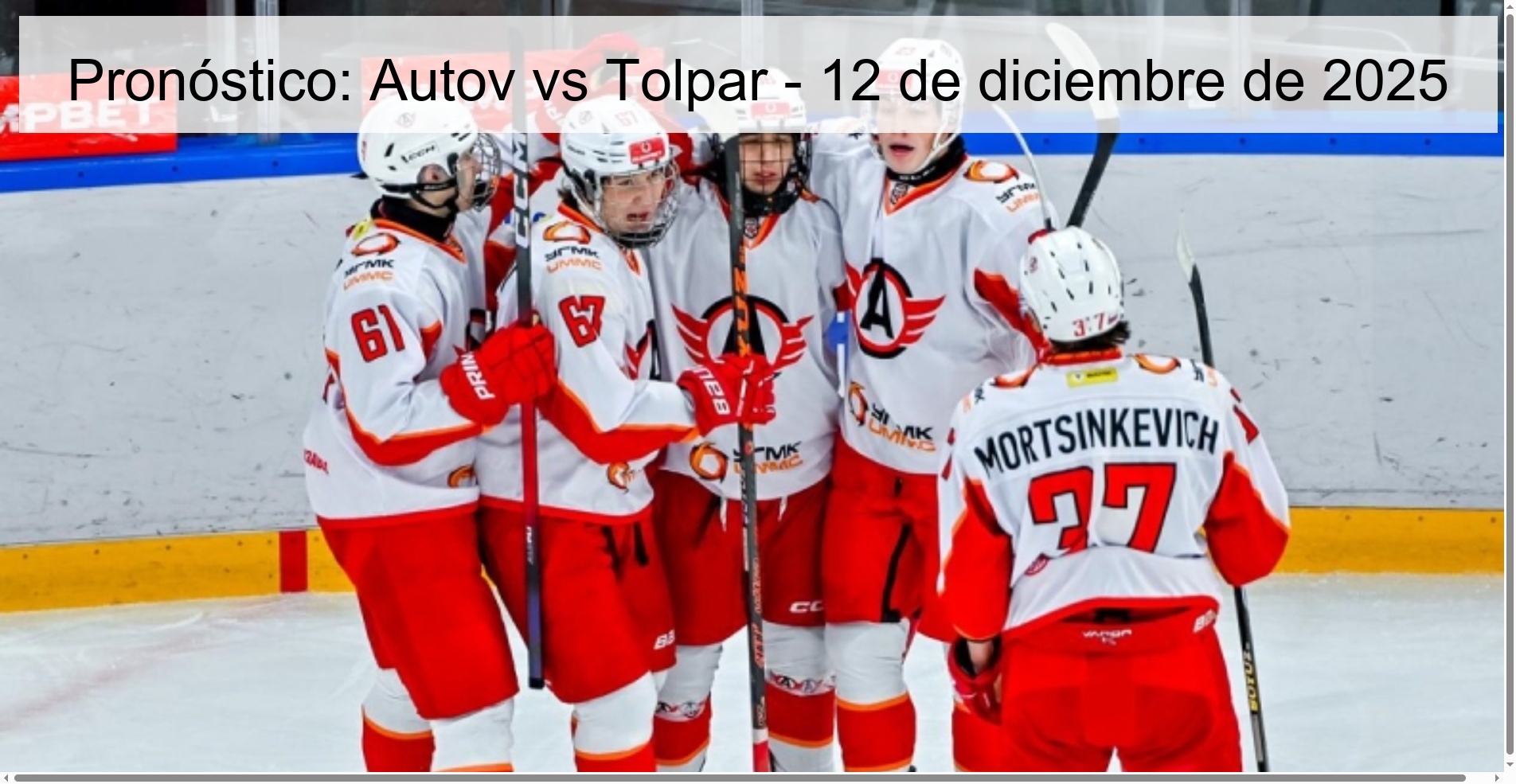 Prediction: Autov vs Tolpar - December 12, 2025