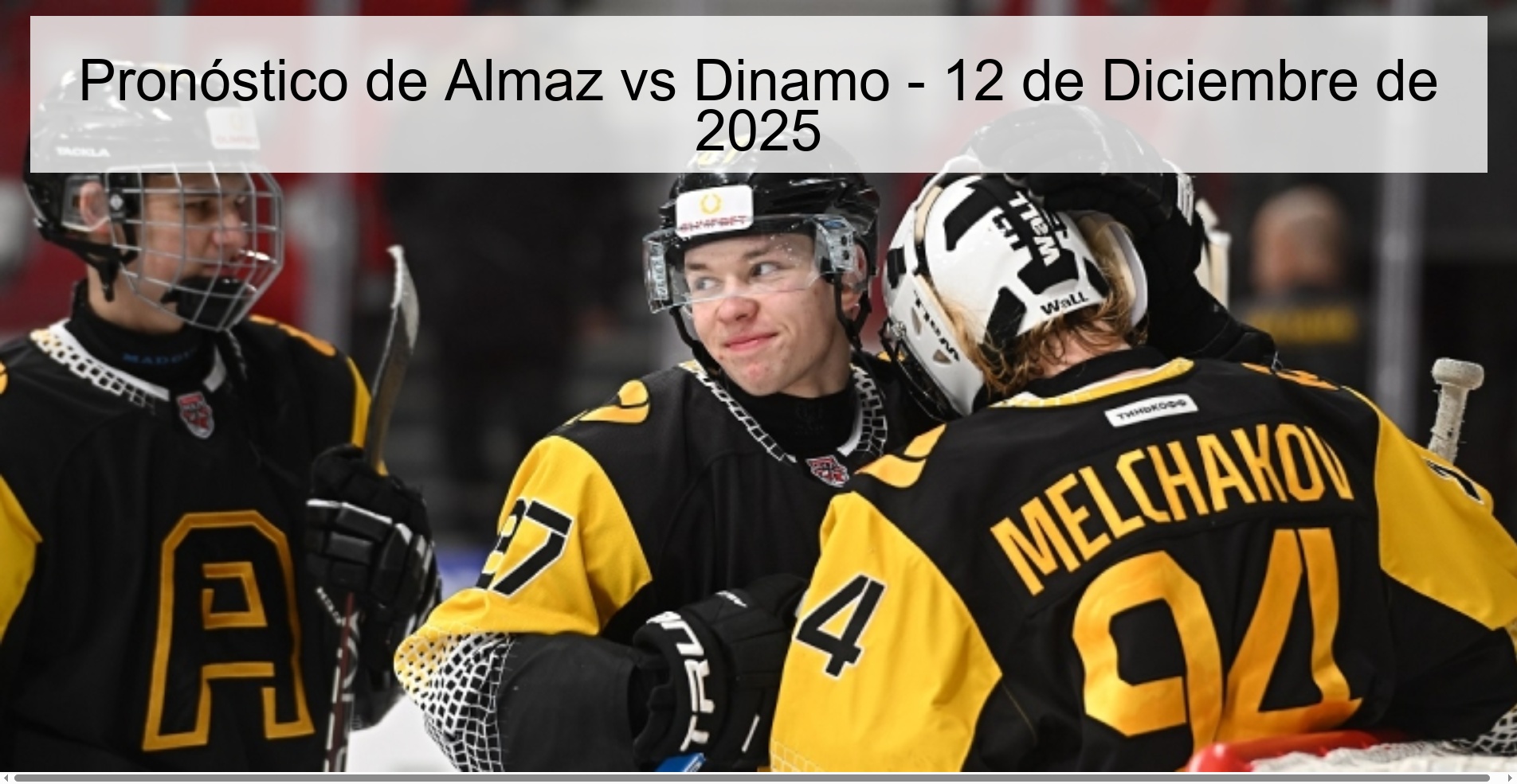 Almaz vs Dinamo Prediction - December 12, 2025