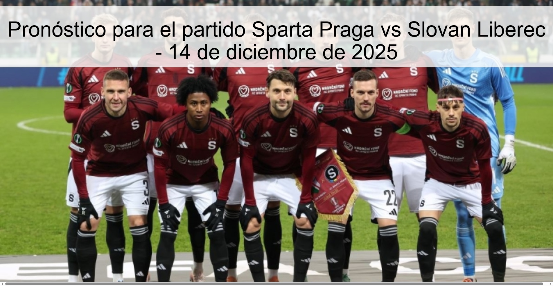 Prediction for the match Sparta Prague vs Slovan Liberec - December 14, 2025