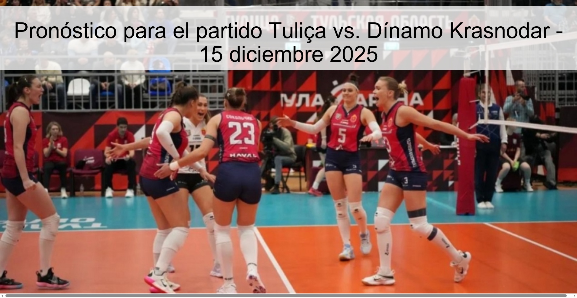 Pronóstico para el partido Tuliça vs. Dínamo Krasnodar - 15 diciembre 2025 Pronóstico para el partido Tuliça vs. Dínamo Krasnodar - 15 diciembre 2025