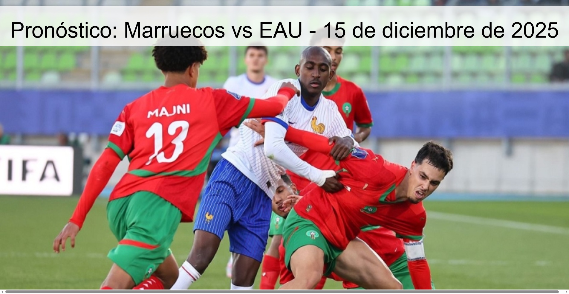 Prediction: Morocco vs UAE – December 15, 2025