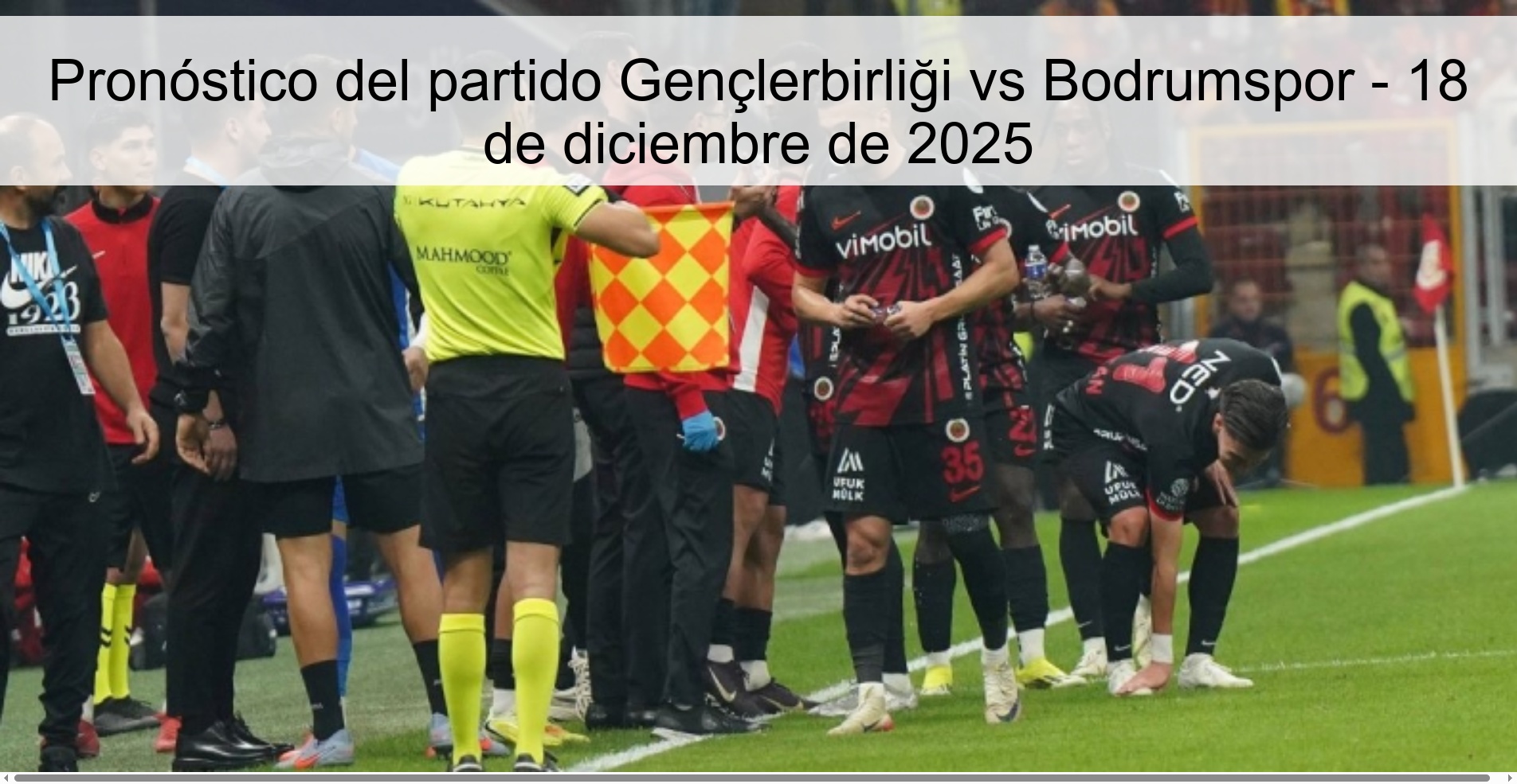 Gençlerbirliği vs Bodrumspor Prediction – December 18, 2025