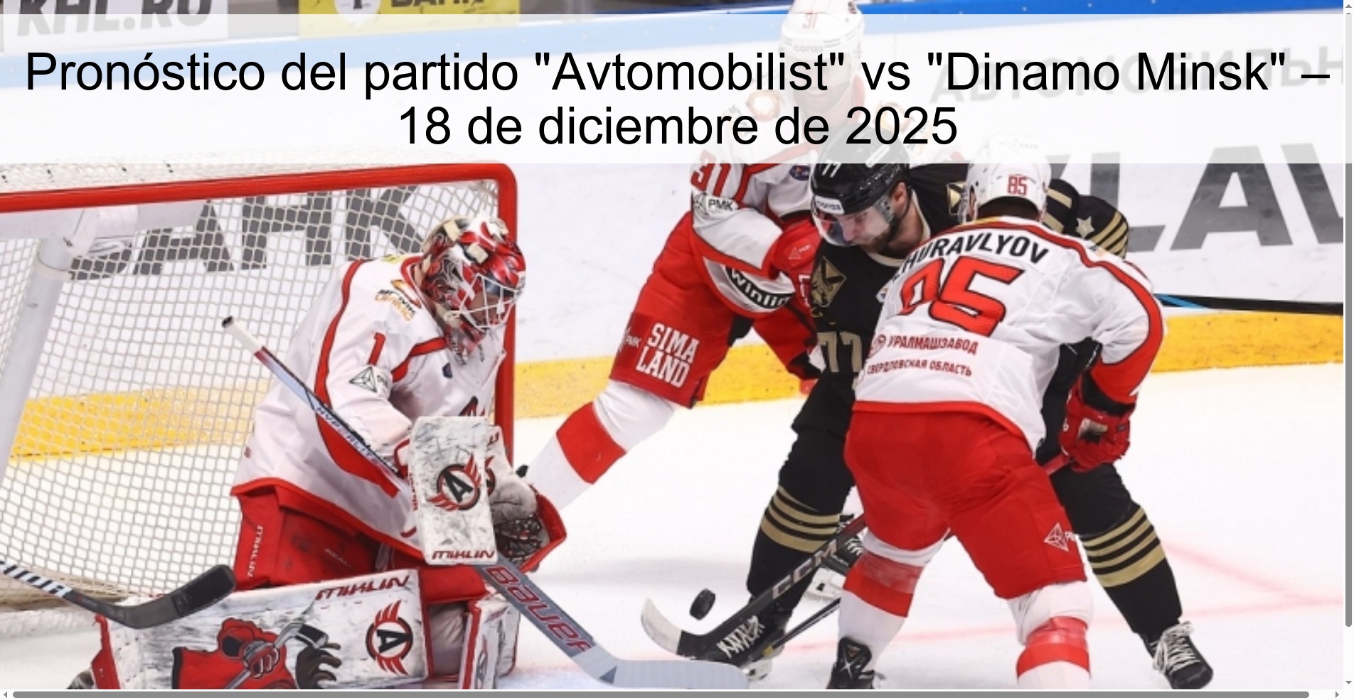 Pronóstico del partido 