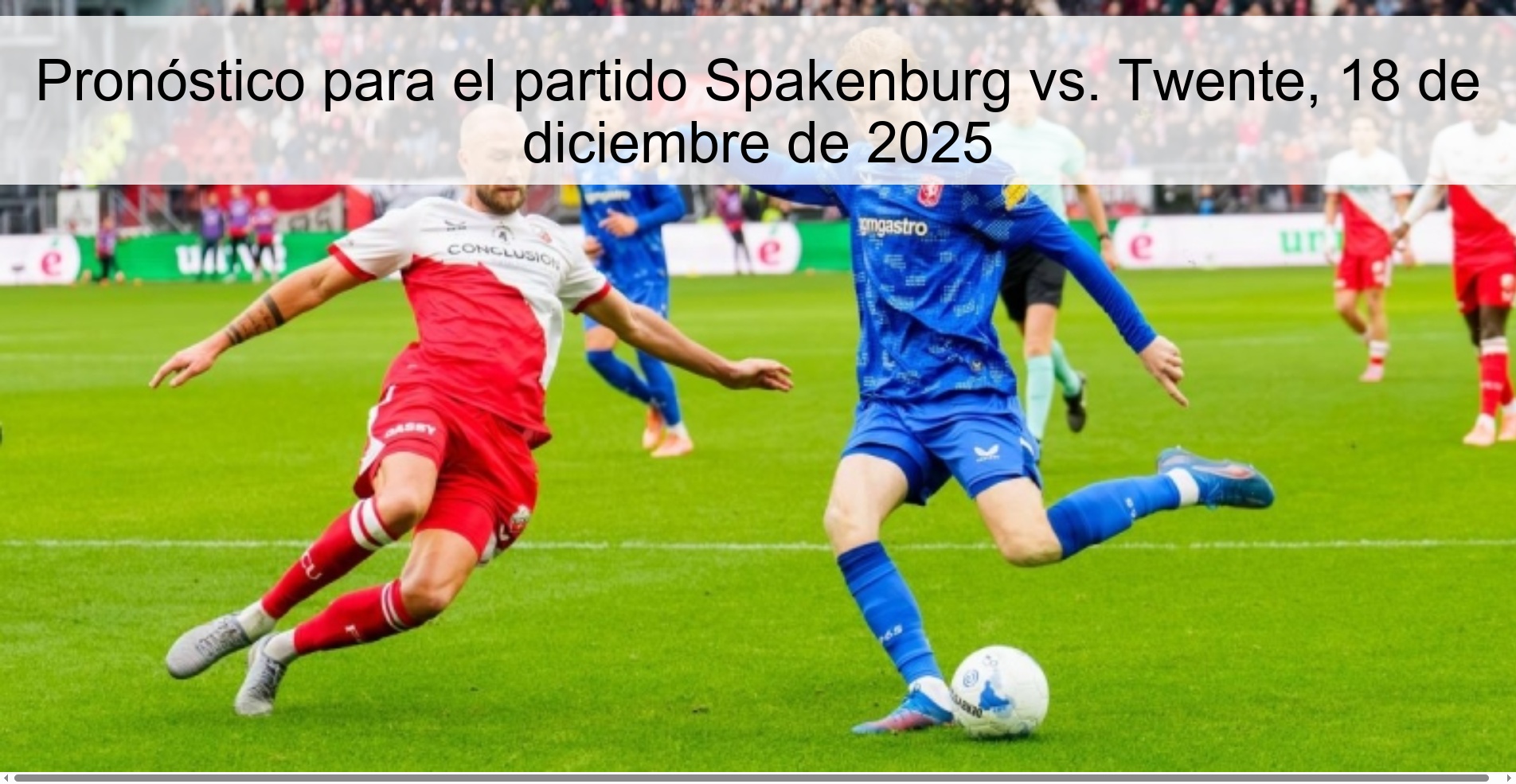 Prediction for the match Spakenburg vs. Twente, December 18, 2025