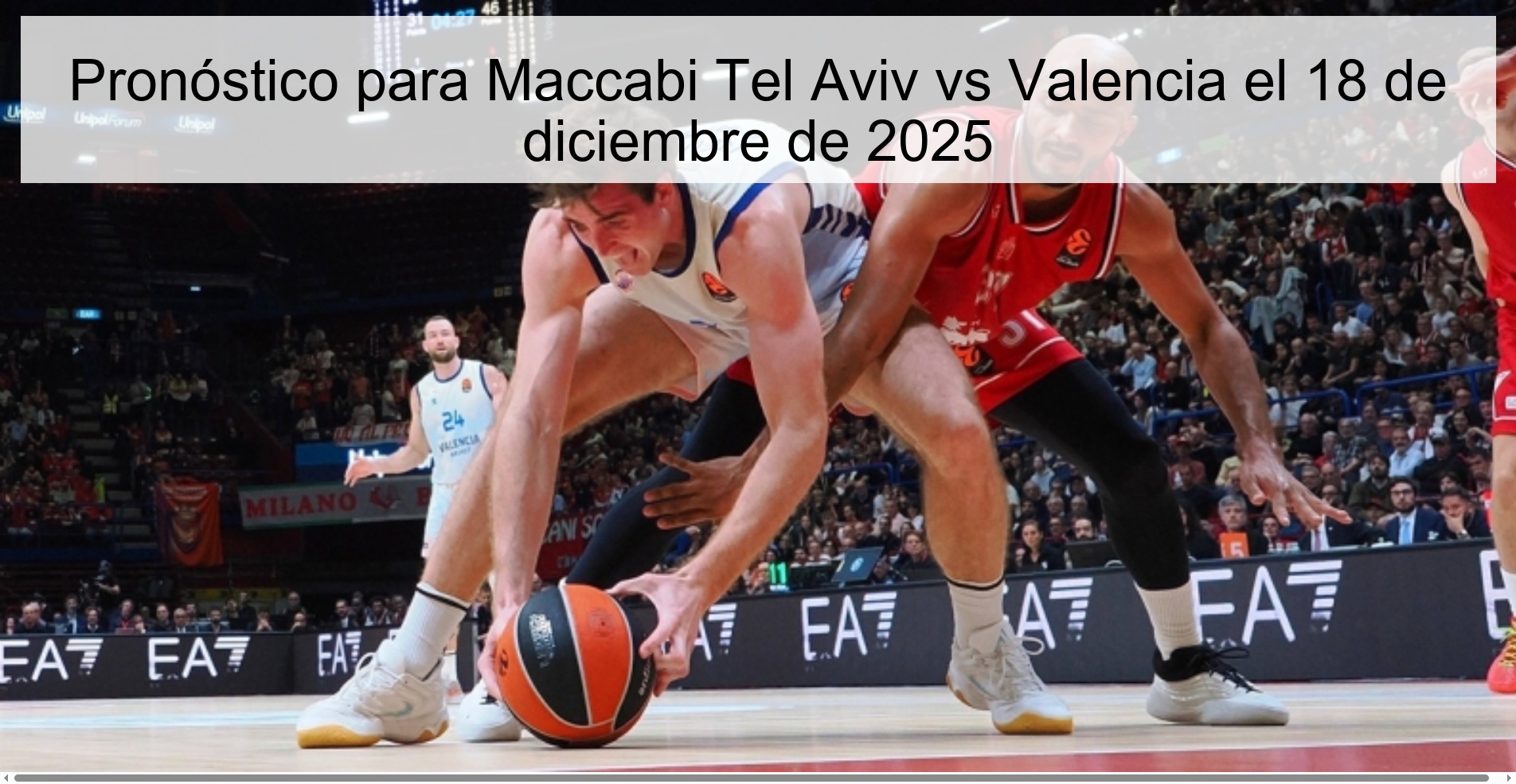 Prediction for Maccabi Tel Aviv vs Valencia on December 18, 2025