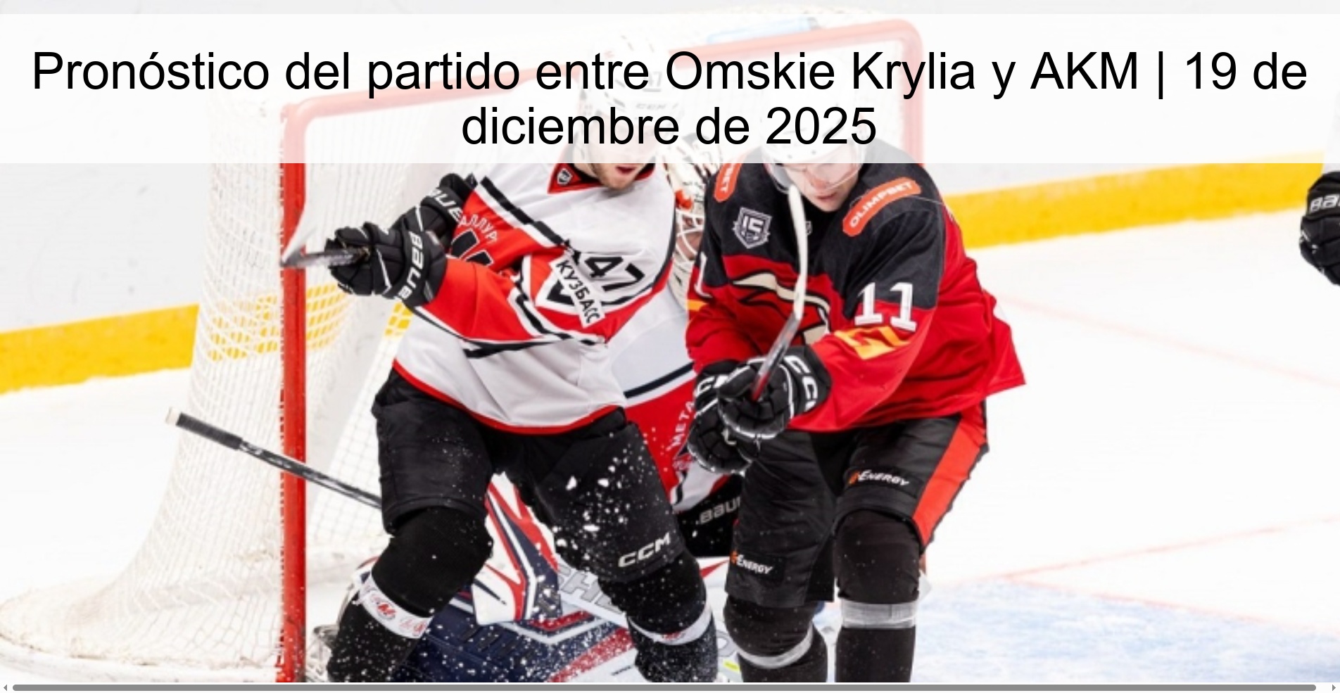 Prediction of the match between Omskie Krylia and AKM | December 19, 2025
