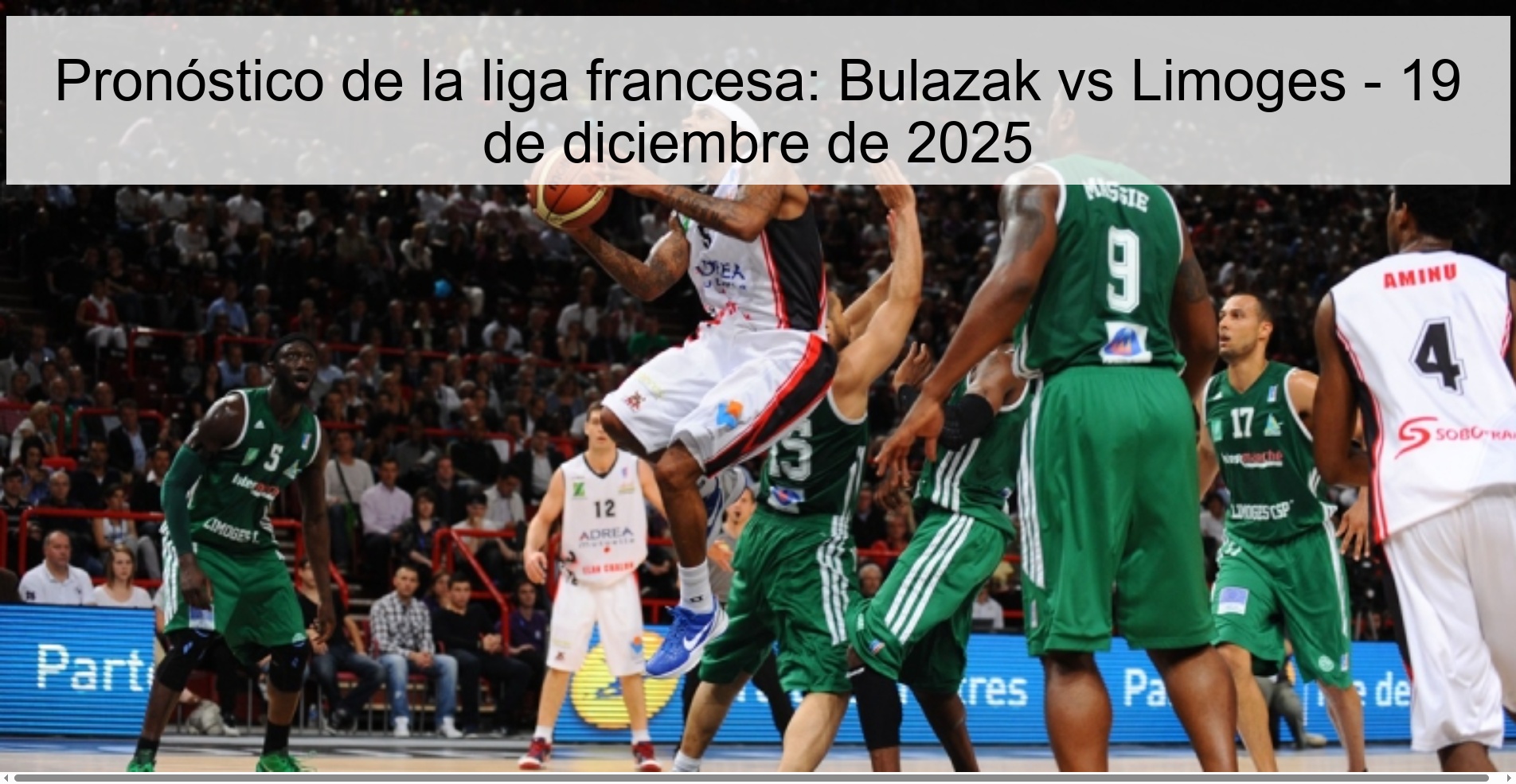 French League Prediction: Bulazak vs Limoges – December 19, 2025