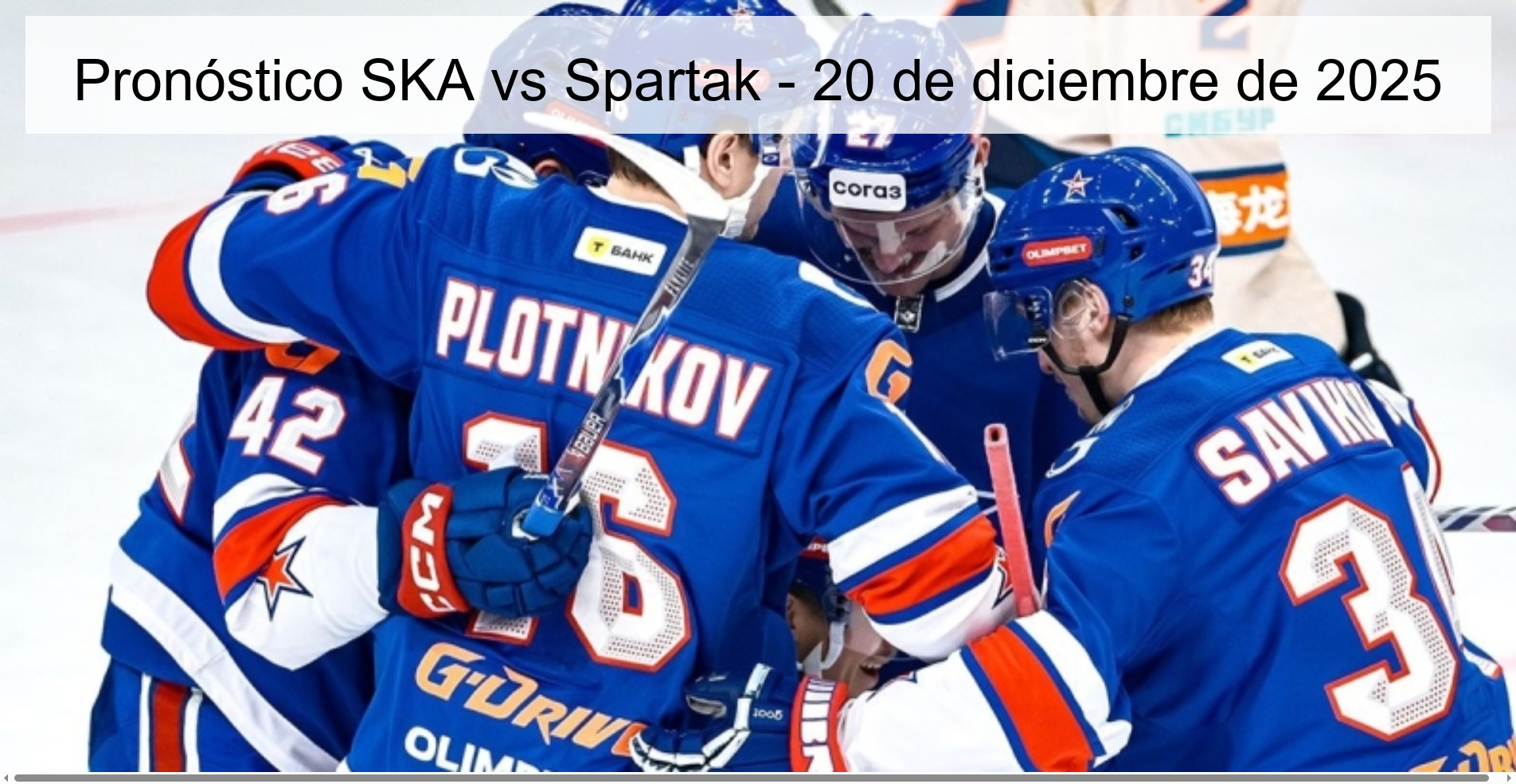 SKA vs Spartak Prediction – December 20, 2025