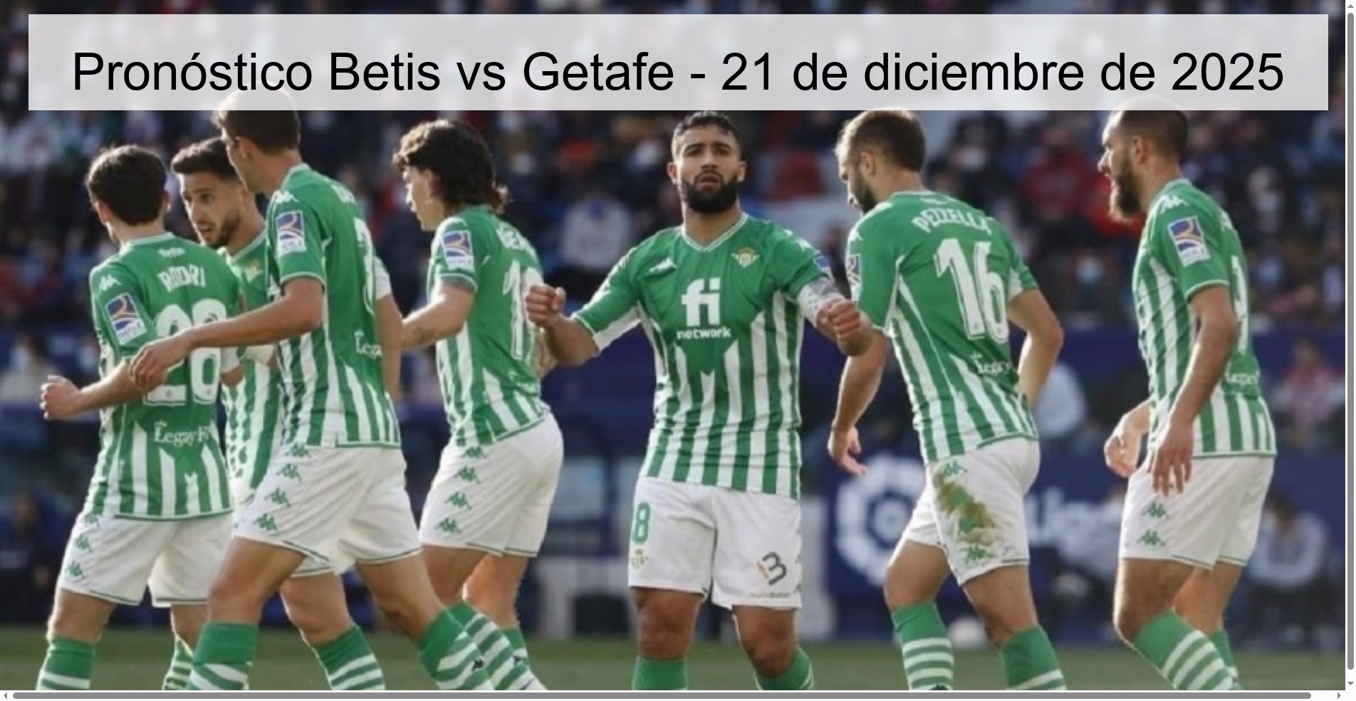 Betis vs Getafe Prediction - December 21, 2025