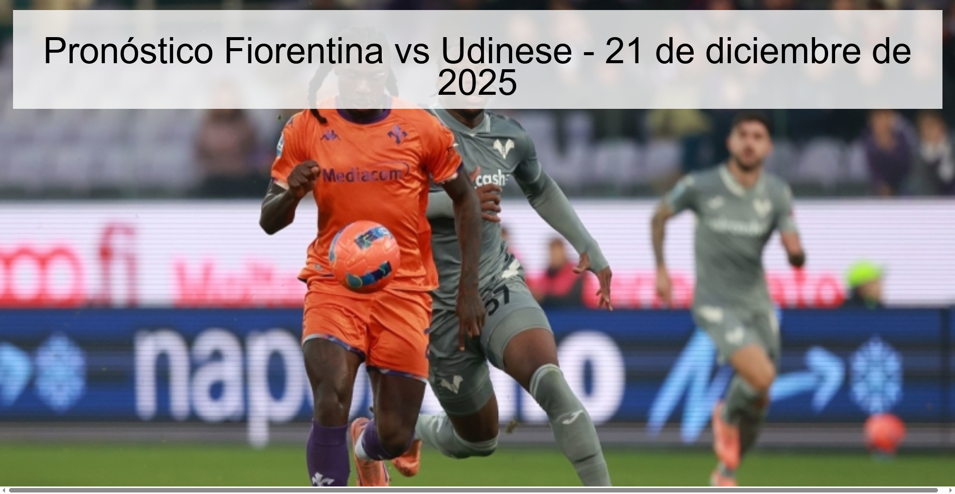Fiorentina vs Udinese Prediction – December 21, 2025