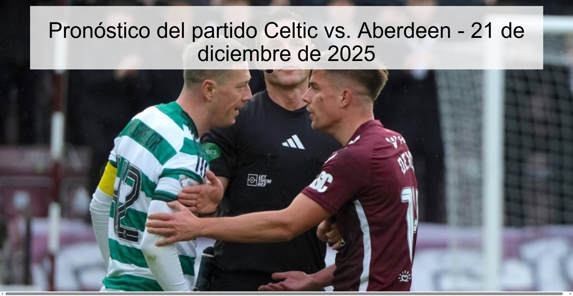 Celtic vs. match prediction Aberdeen – December 21, 2025