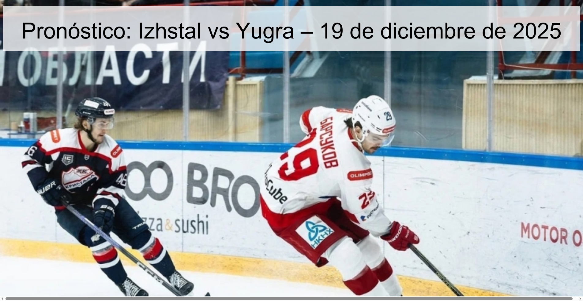Prediction: Izhstal vs Yugra – December 19, 2025