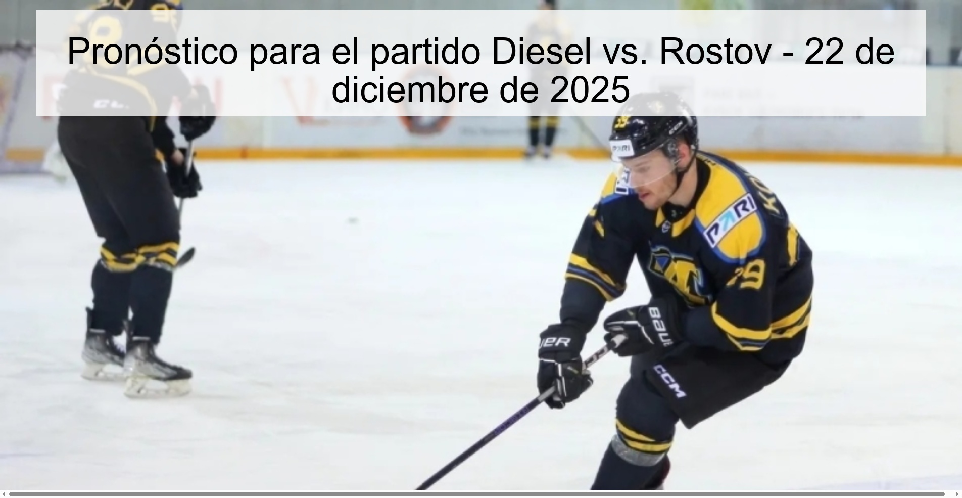 Prediction for the match Diesel vs. Rostov - December 22, 2025
