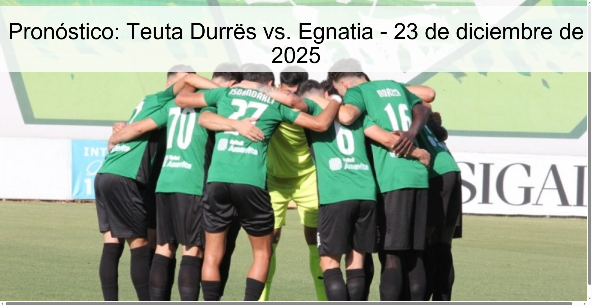 Prediction: Teuta Durrës vs. Egnatia - December 23, 2025