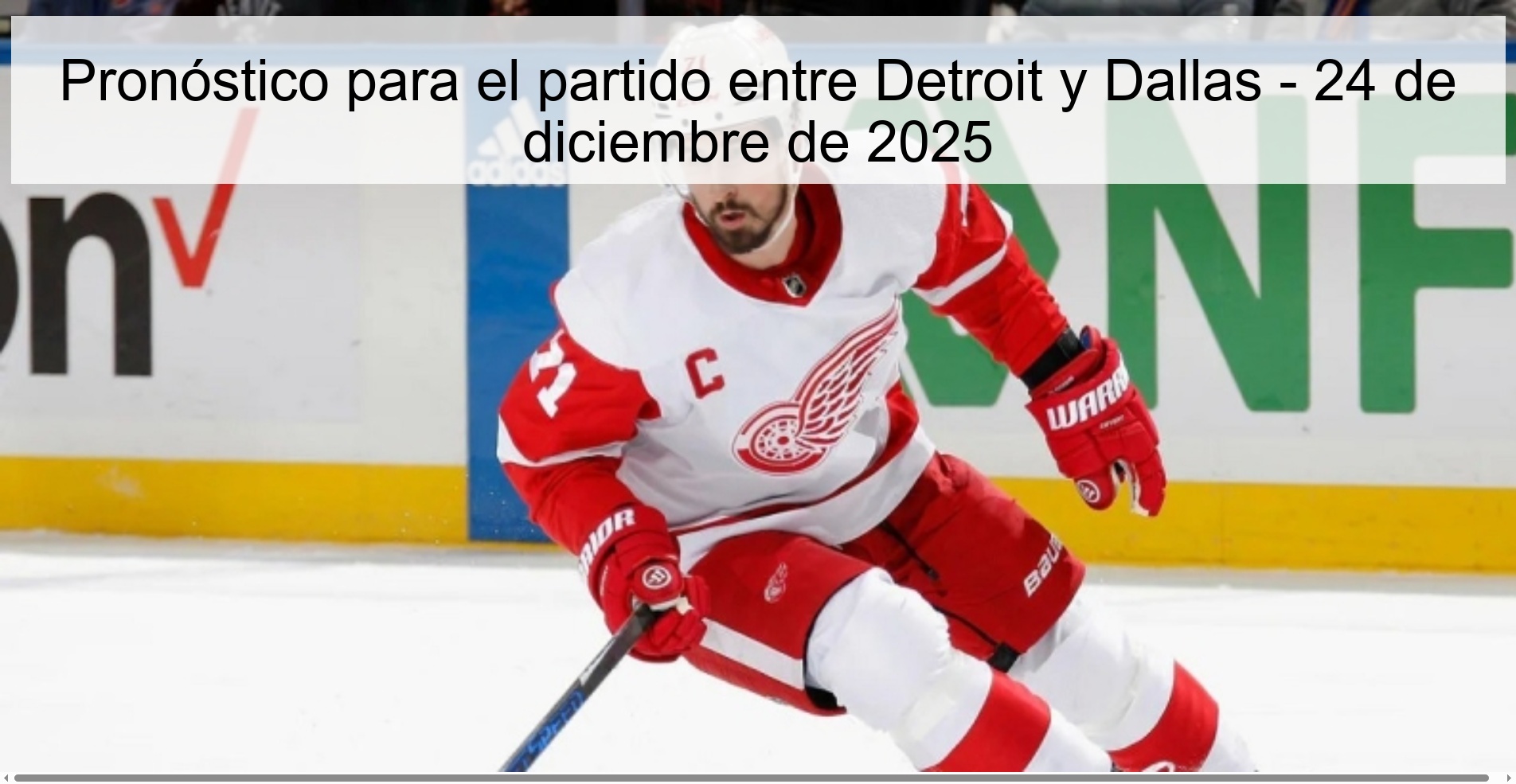 Prediction for the game between Detroit and Dallas - December 24, 2025