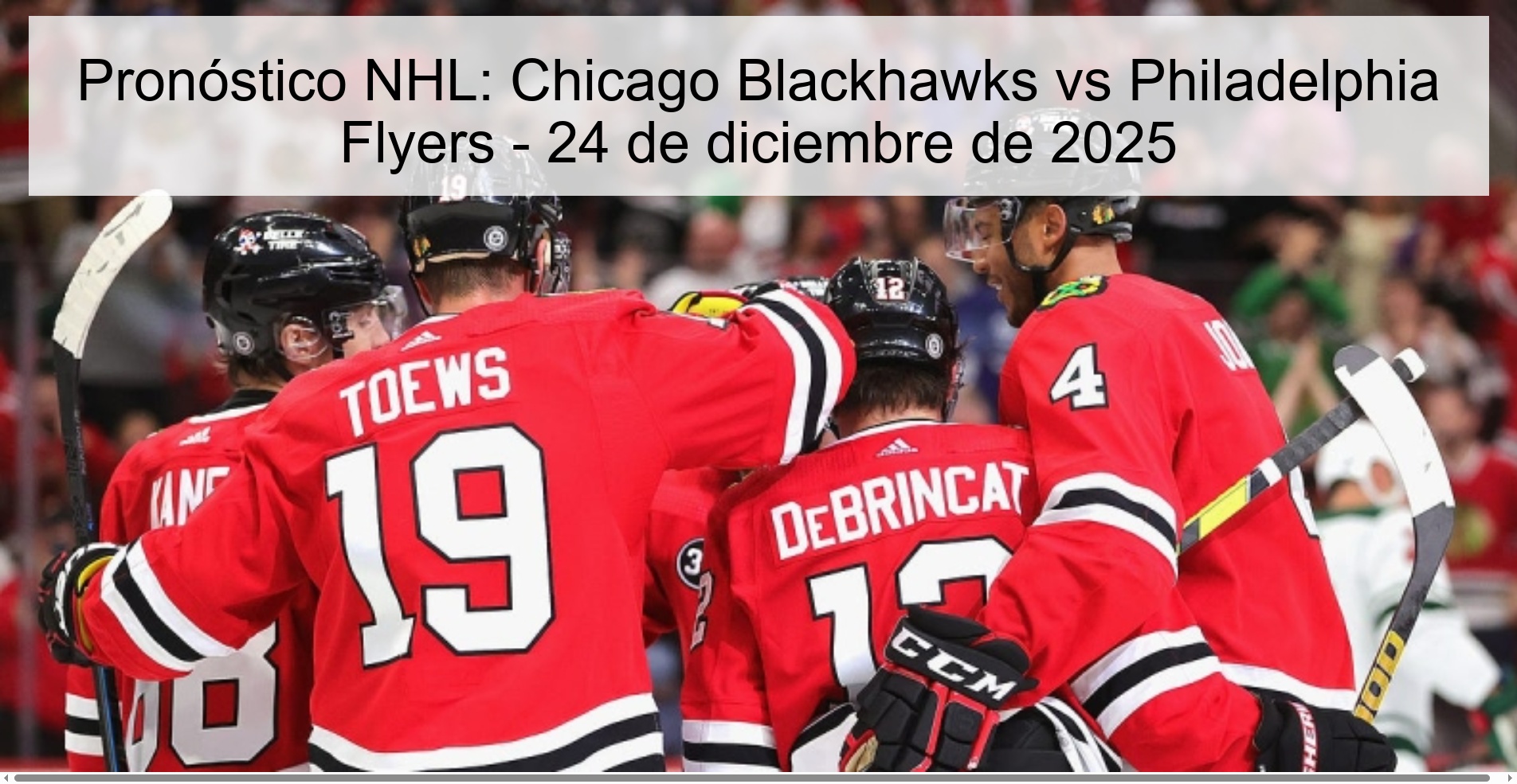 NHL Prediction: Chicago Blackhawks vs Philadelphia Flyers – December 24, 2025