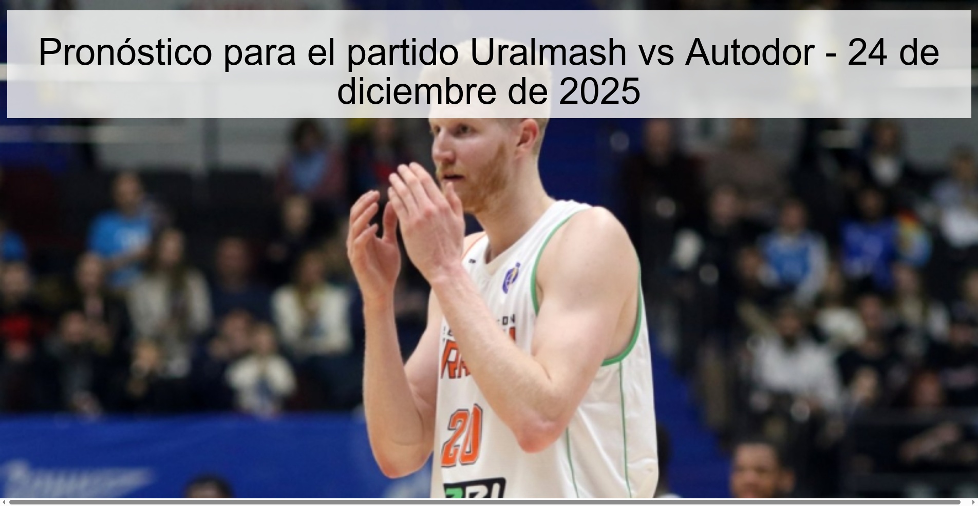 Prediction for the match Uralmash vs Autodor - December 24, 2025