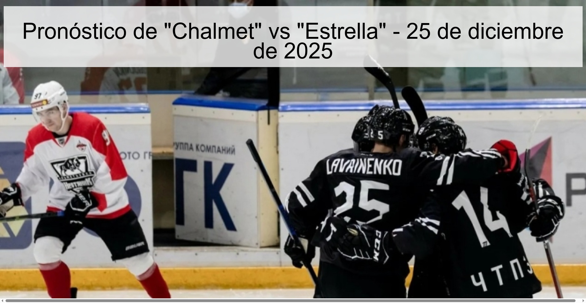Pronóstico de 