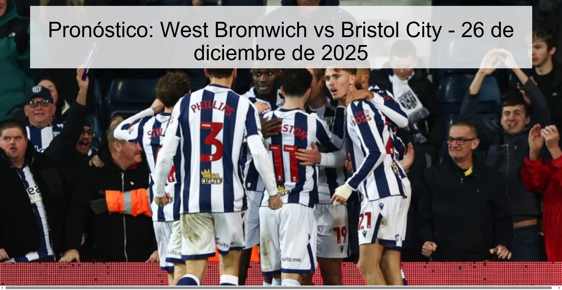Prediction: West Bromwich vs Bristol City – December 26, 2025