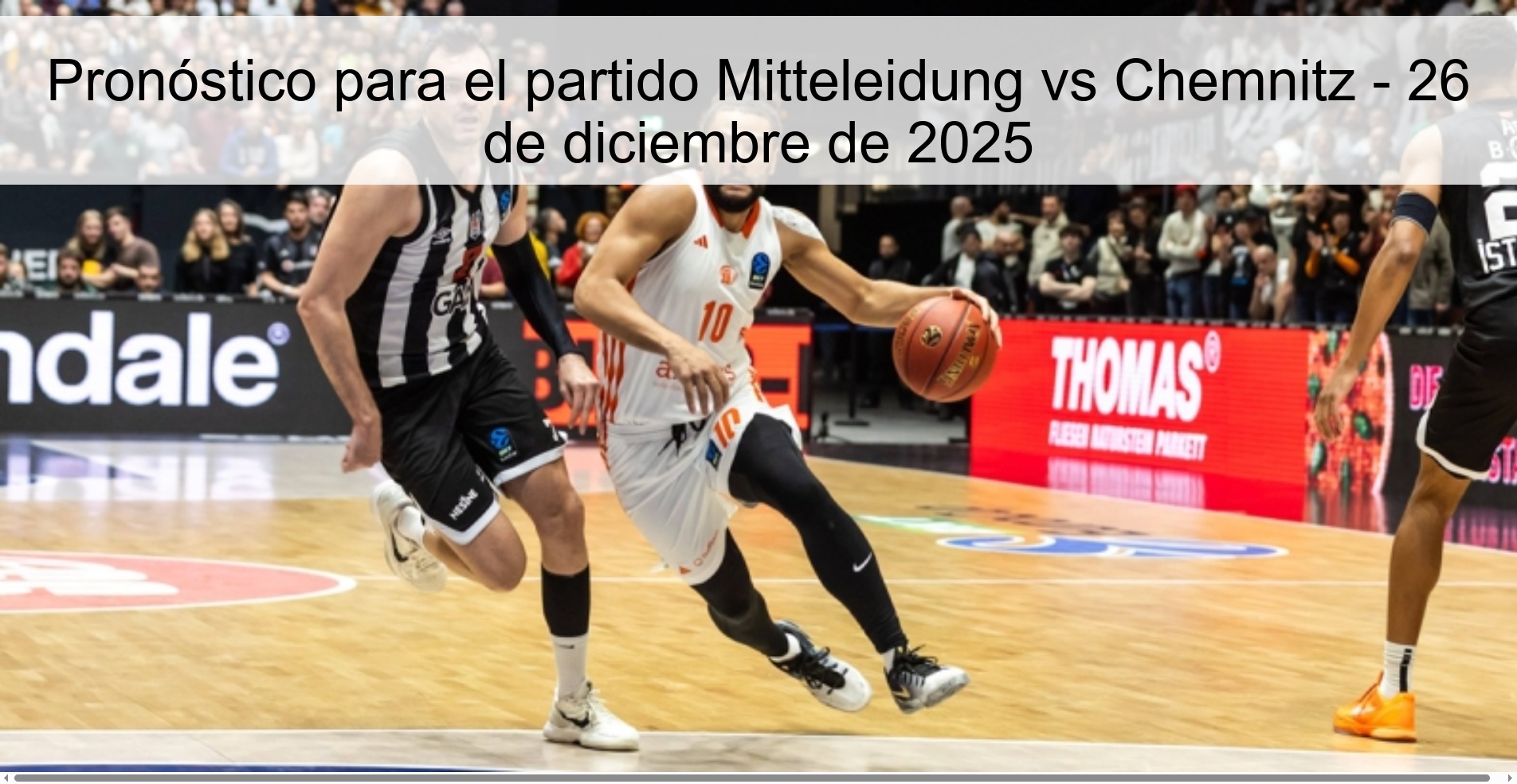 Pronóstico para el partido Mitteleidung vs Chemnitz - 26 de diciembre de 2025 Pronóstico para el partido Mitteleidung vs Chemnitz - 26 de diciembre de 2025