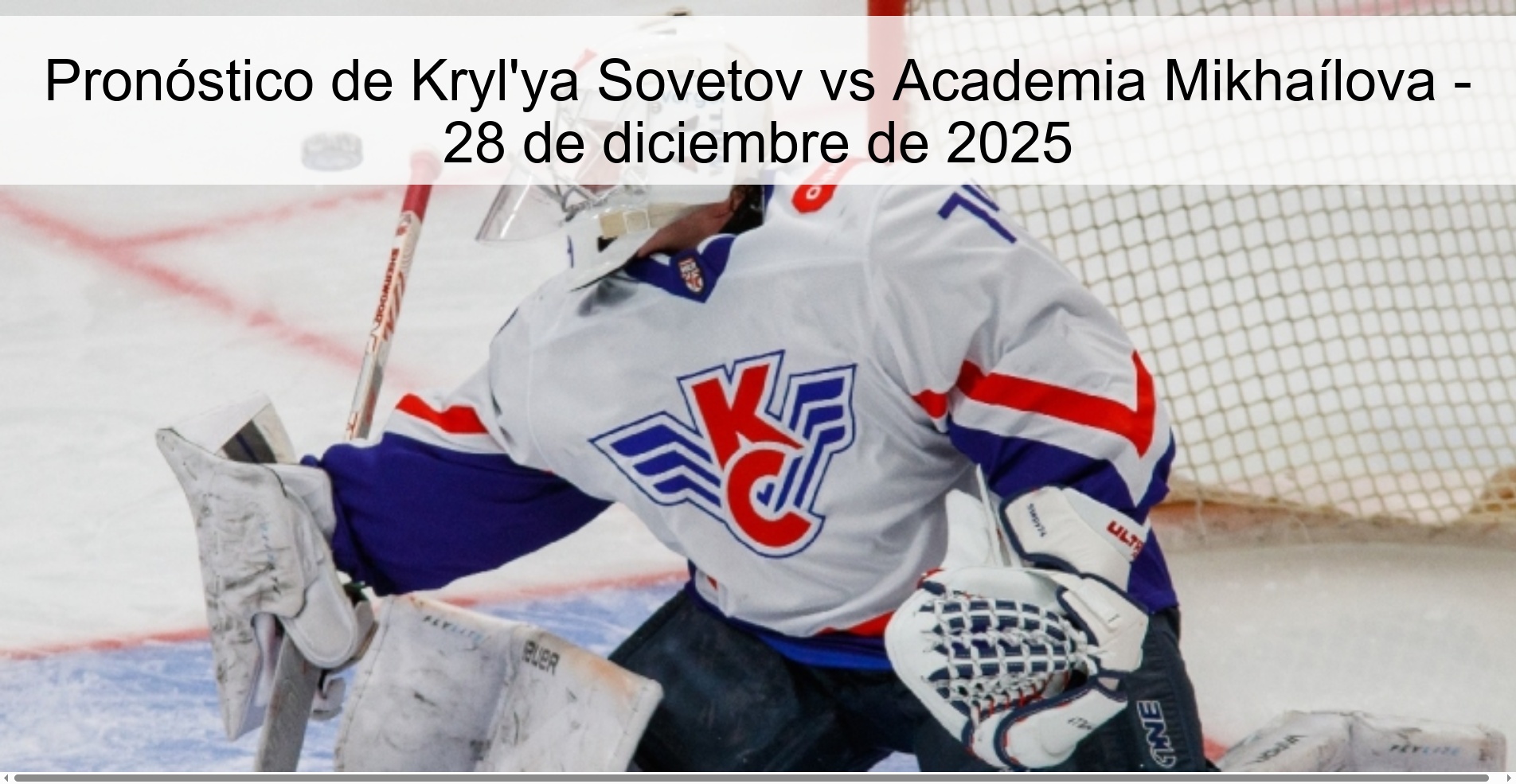 Kryl'ya Sovetov vs Academia Mikhailova Prediction – December 28, 2025