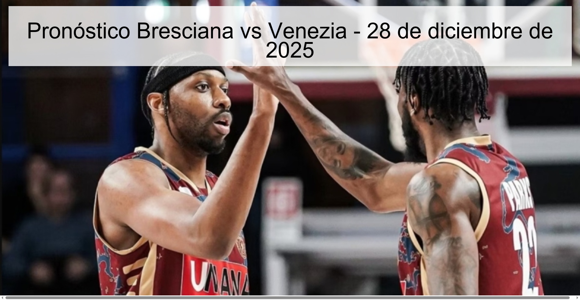 Pronóstico Bresciana vs Venezia - 28 de diciembre de 2025