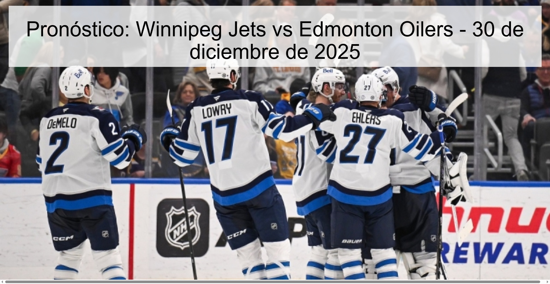 Prediction: Winnipeg Jets vs Edmonton Oilers – December 30, 2025