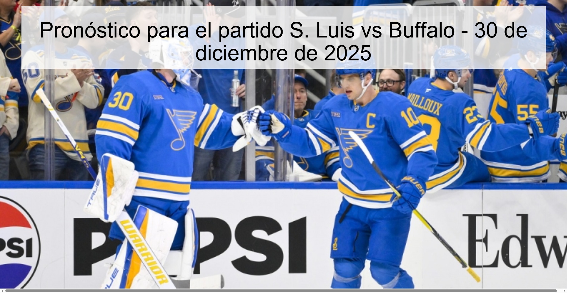 Prediction for the match S. Luis vs Buffalo - December 30, 2025