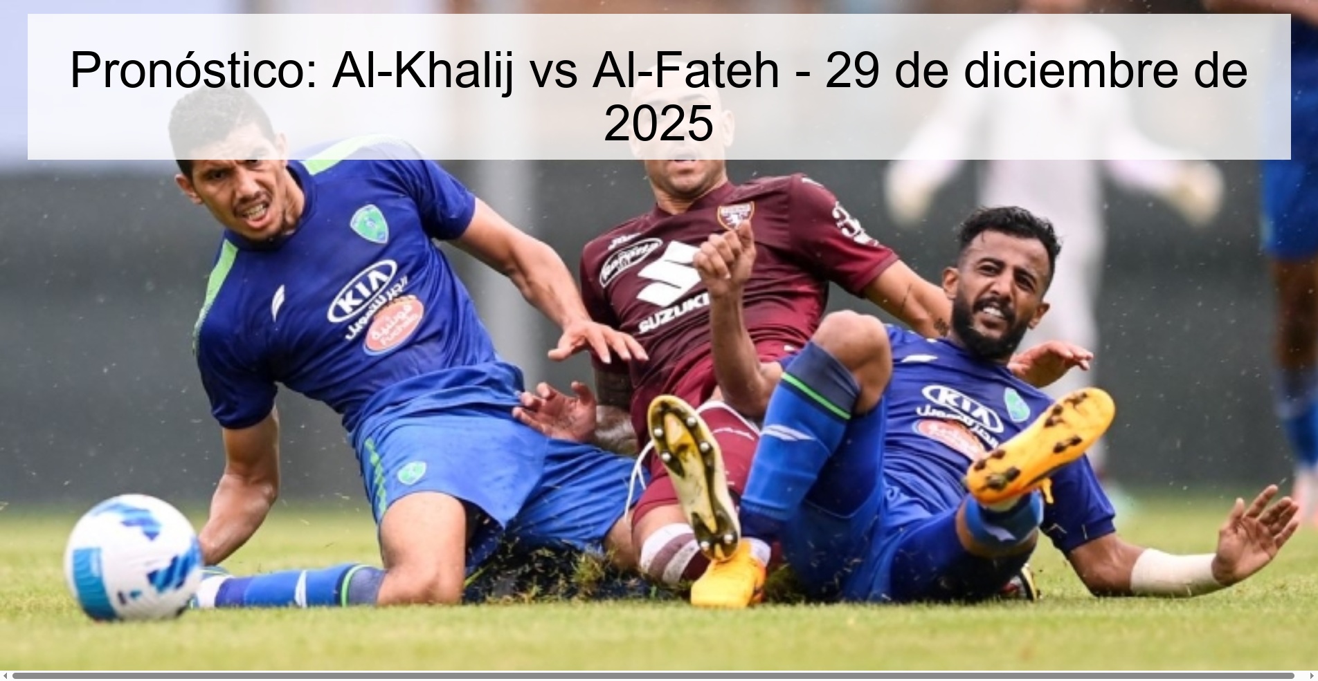 Prediction: Al-Khalij vs Al-Fateh – December 29, 2025