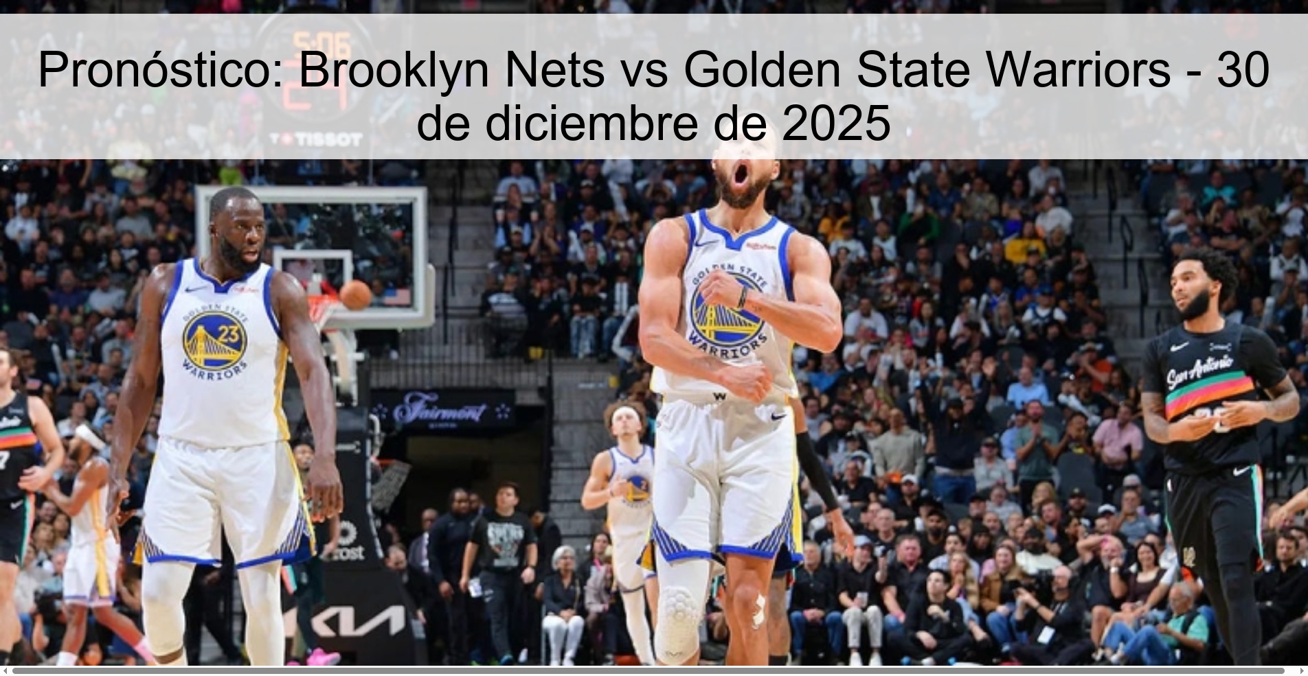 Prediction: Brooklyn Nets vs Golden State Warriors - December 30, 2025