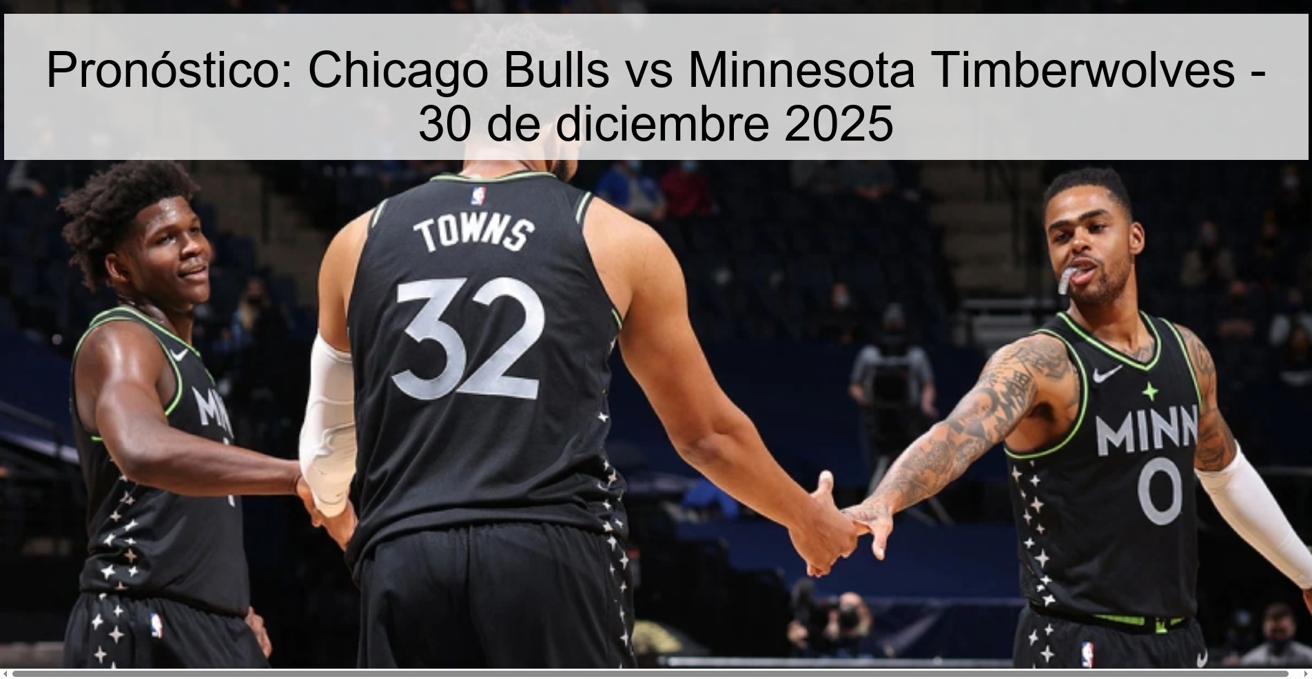 Prediction: Chicago Bulls vs Minnesota Timberwolves - December 30, 2025