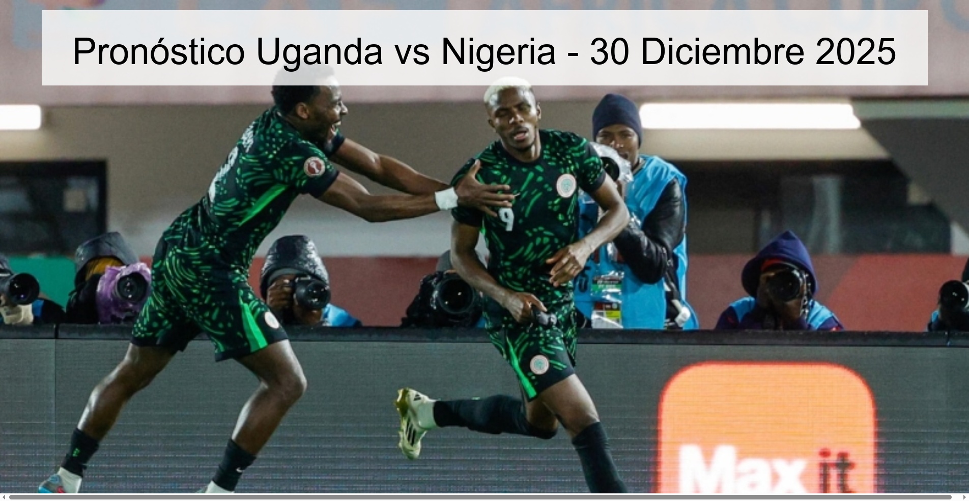 Uganda vs Nigeria Prediction - December 30, 2025