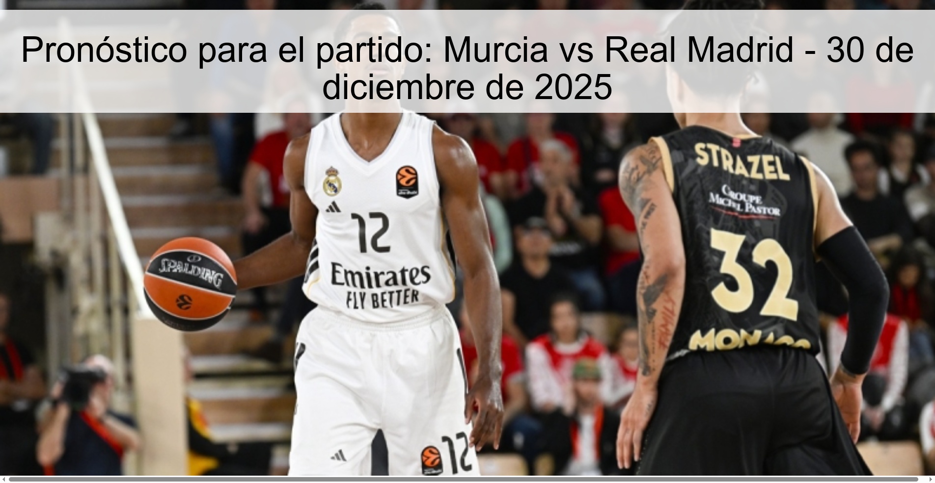 Prediction for the match: Murcia vs Real Madrid - December 30, 2025