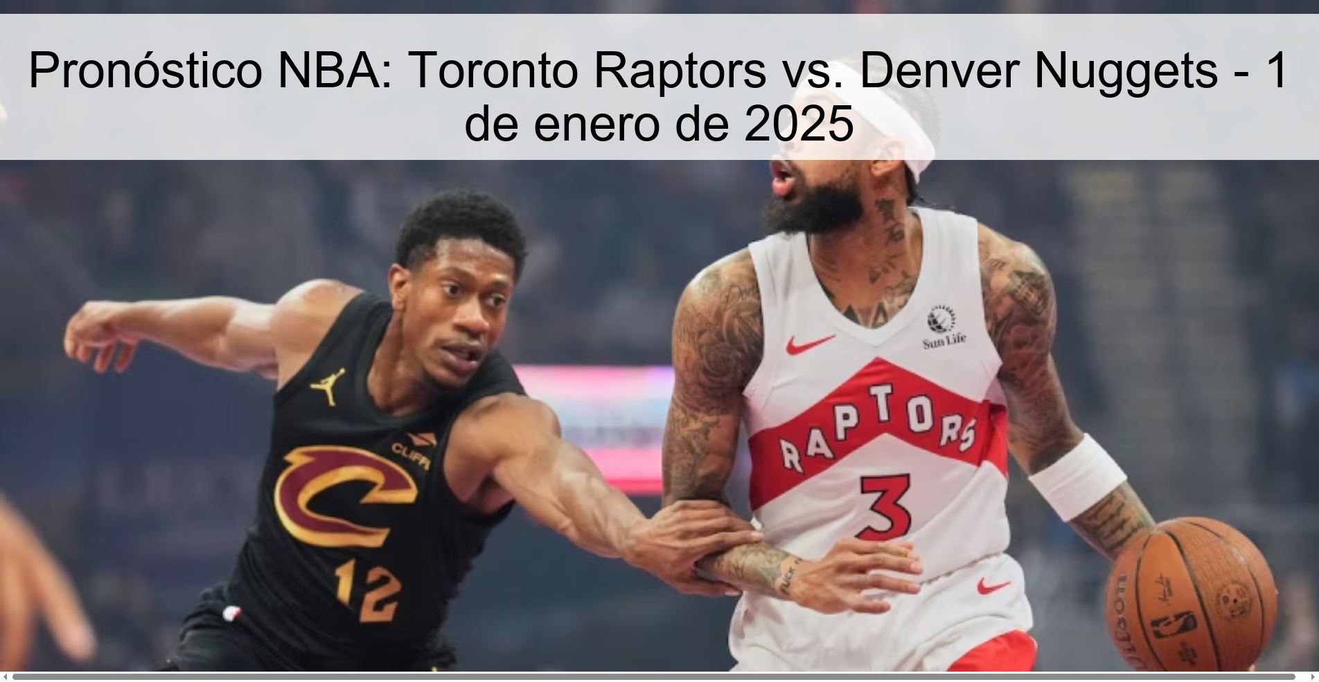 NBA Prediction: Toronto Raptors vs. Denver Nuggets – January 1, 2025
