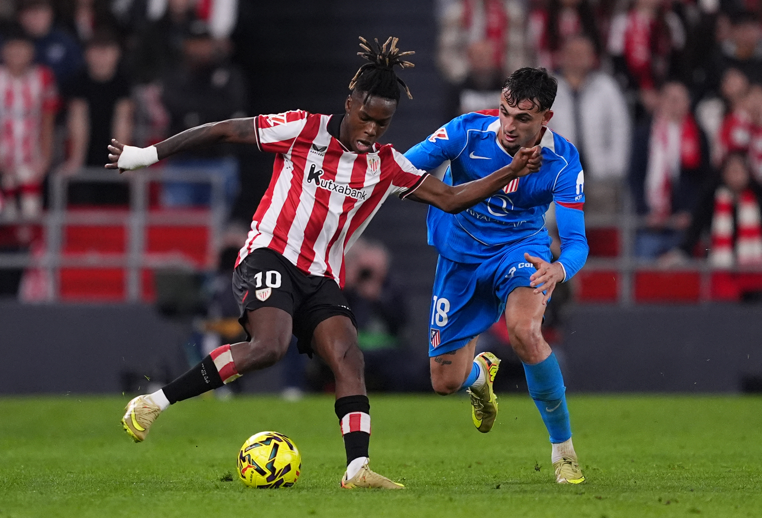 Nico Williams Shines with Assist in Athletic Club's Triumph against Atlético Madrid