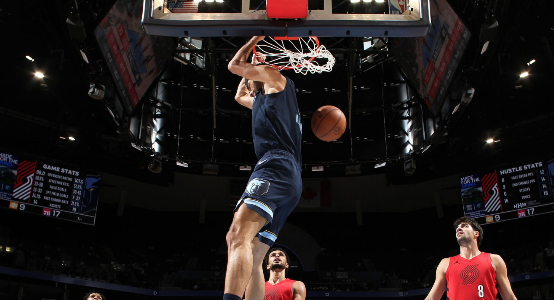 Santi Aldama takes the reins: 22 points and a decisive dunk that lights up Spain in the NBA against Portland