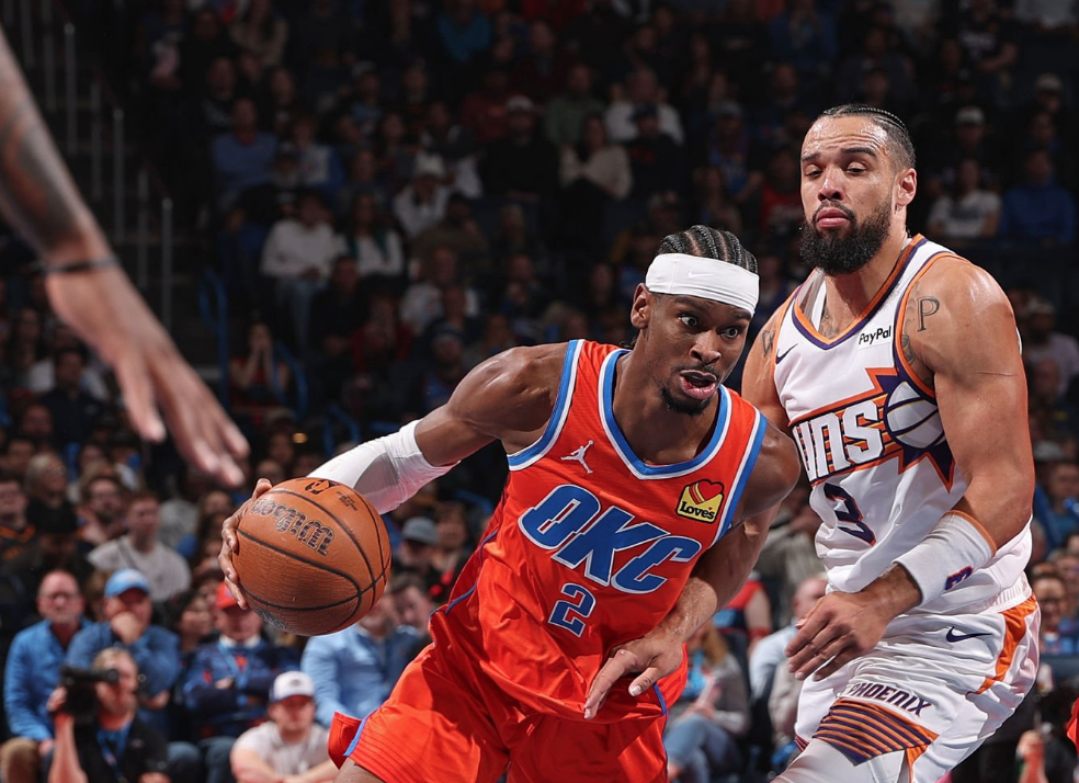 Oklahoma City Thunder destroys Phoenix Suns by 49 points in the Cup: the eclipse of a duel with MVP Shai Gilgeous-Alexander as the protagonist