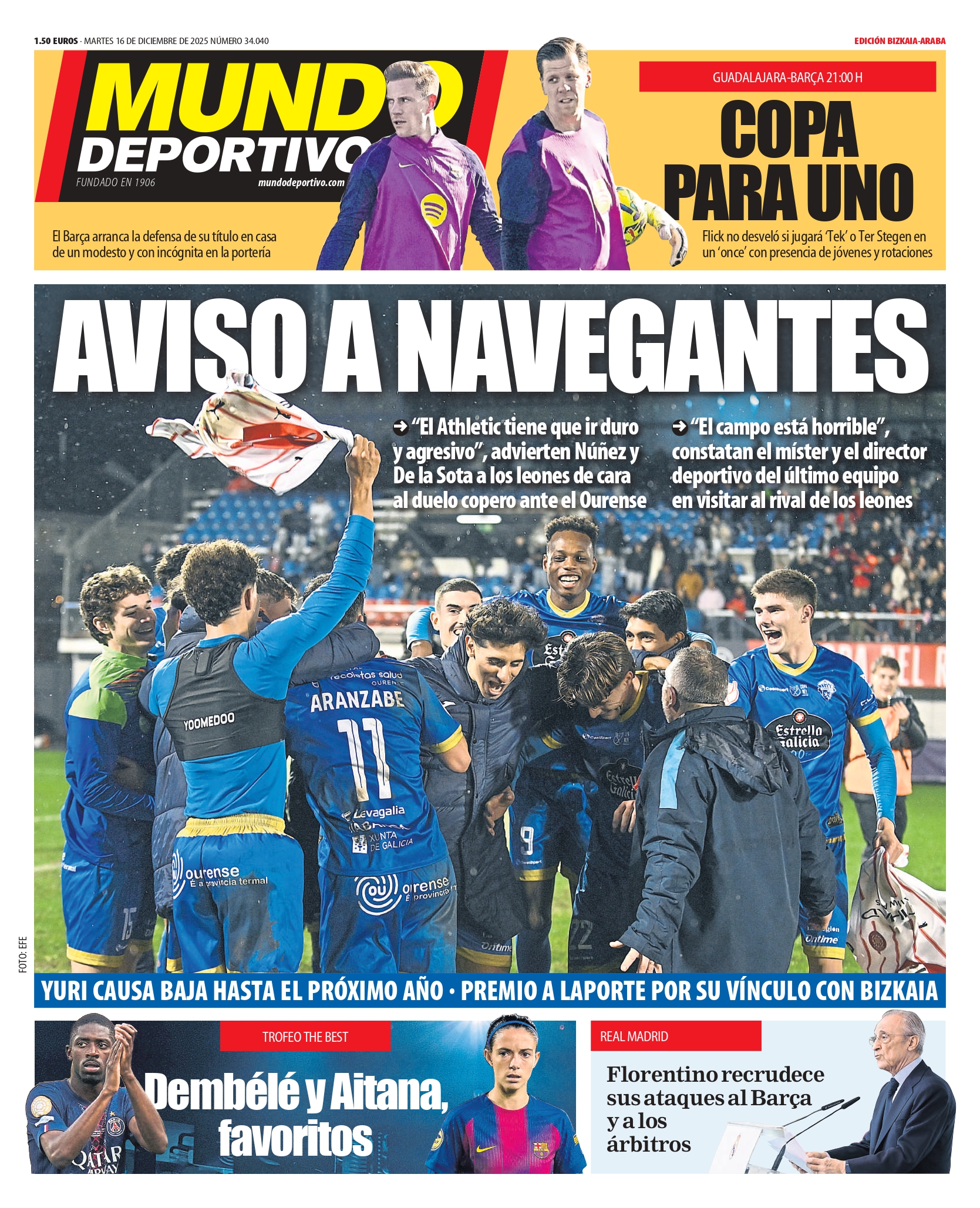 5 Key Aspects of Athletic Club's Challenge in the Copa del Rey Facing Ourense 5 Key Aspects of Athletic Club's Challenge in the Copa del Rey Facing Ourense