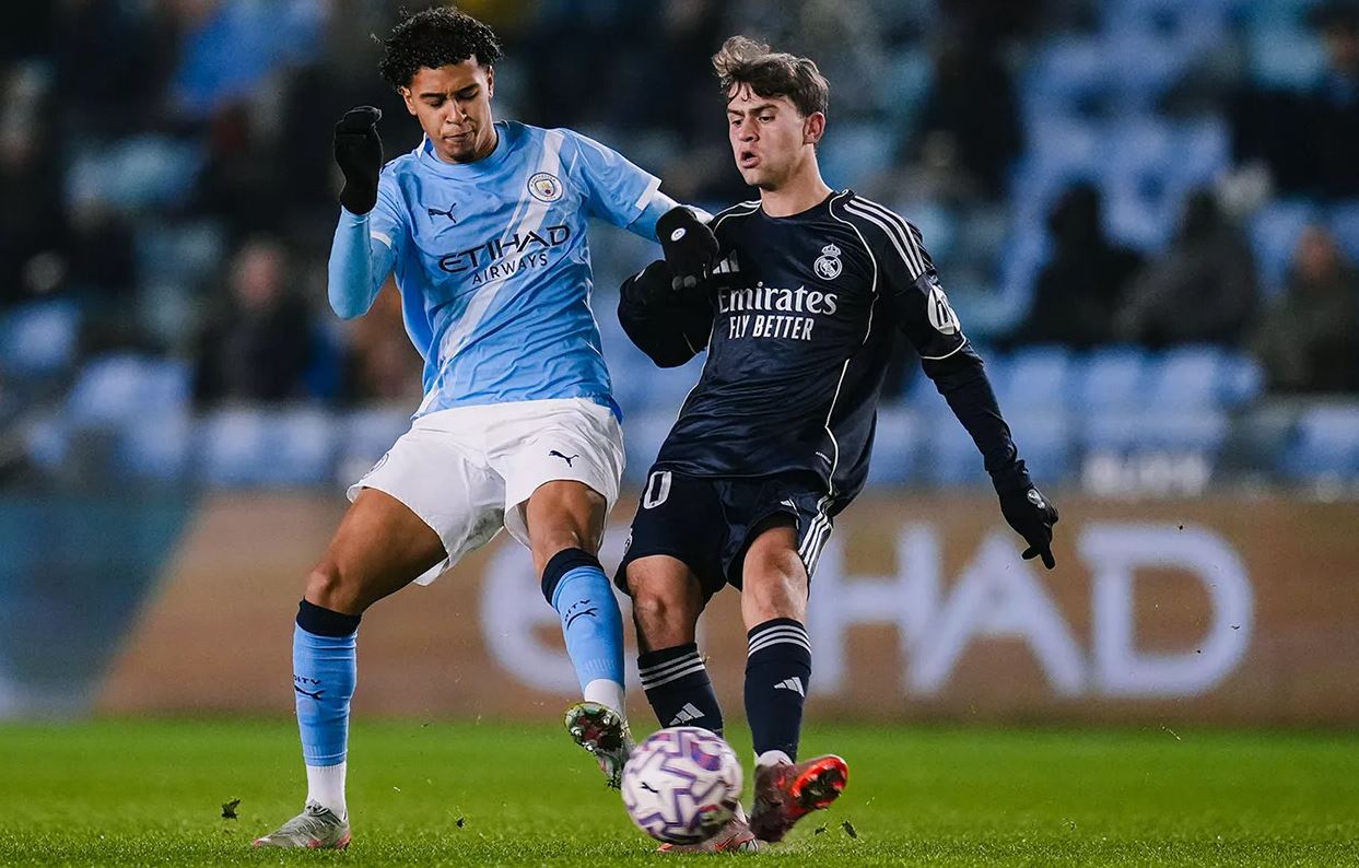 Real Madrid Castilla says goodbye to the group stage of the Premier League International Cup with an exciting draw against Manchester City (1-1)