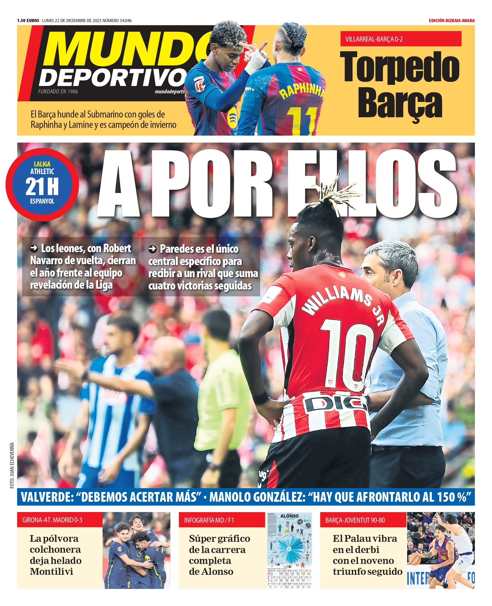 Last Match of the Year in San Mamés: Athletic and Espanyol Face Off in a Battle for Superiority Last Match of the Year in San Mamés: Athletic and Espanyol Face Off in a Battle for Superiority