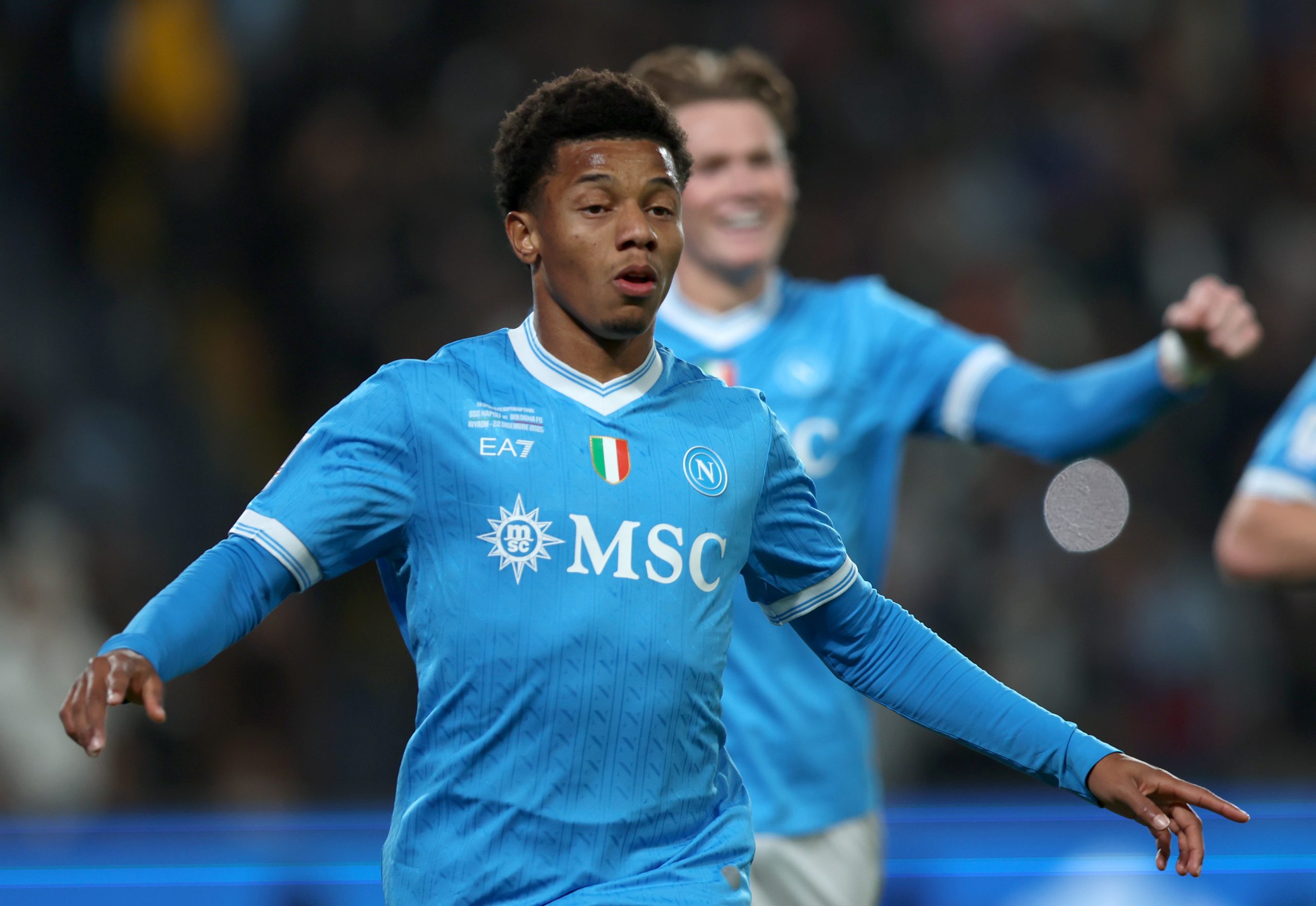 David Neres Shines in the Italian Super Cup: Two Goals that Make History for Naples