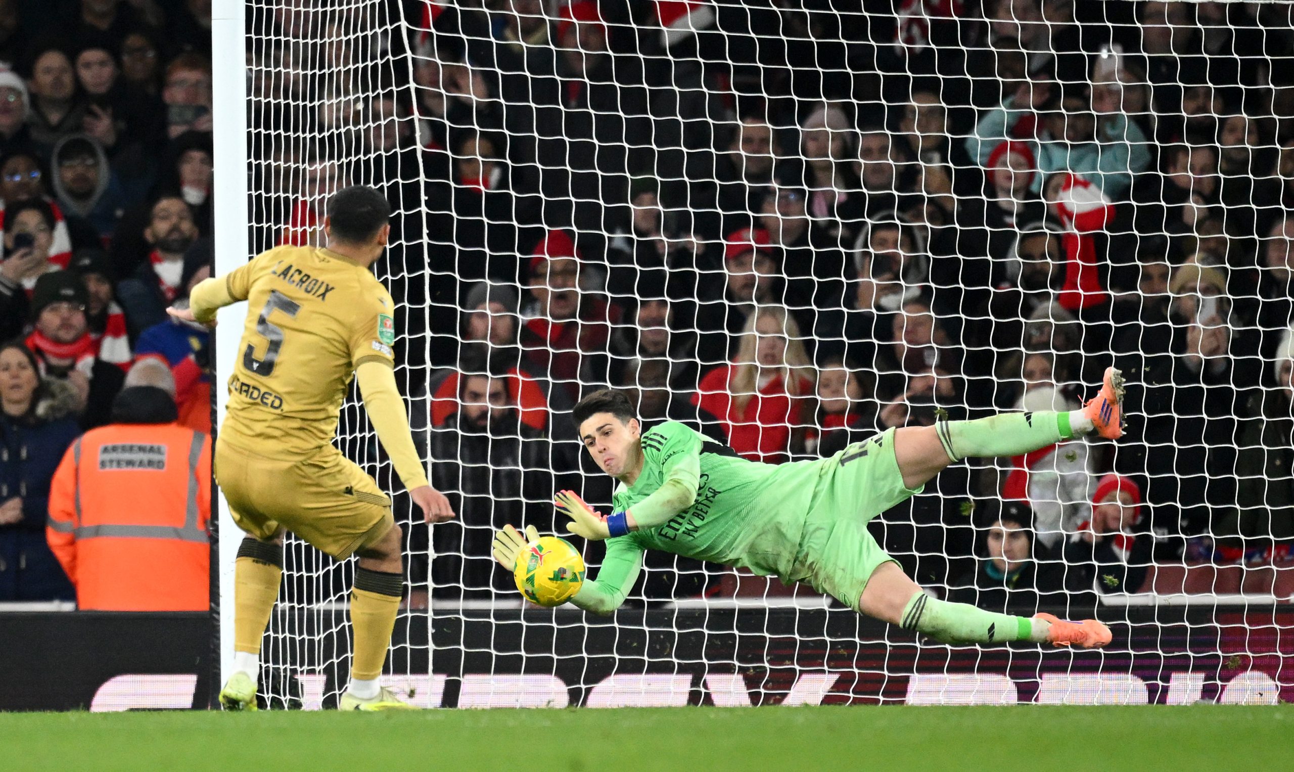 Arsenal qualify for the semi-finals of the League Cup in an exciting match against Crystal Palace Arsenal qualify for the semi-finals of the League Cup in an exciting match against Crystal Palace