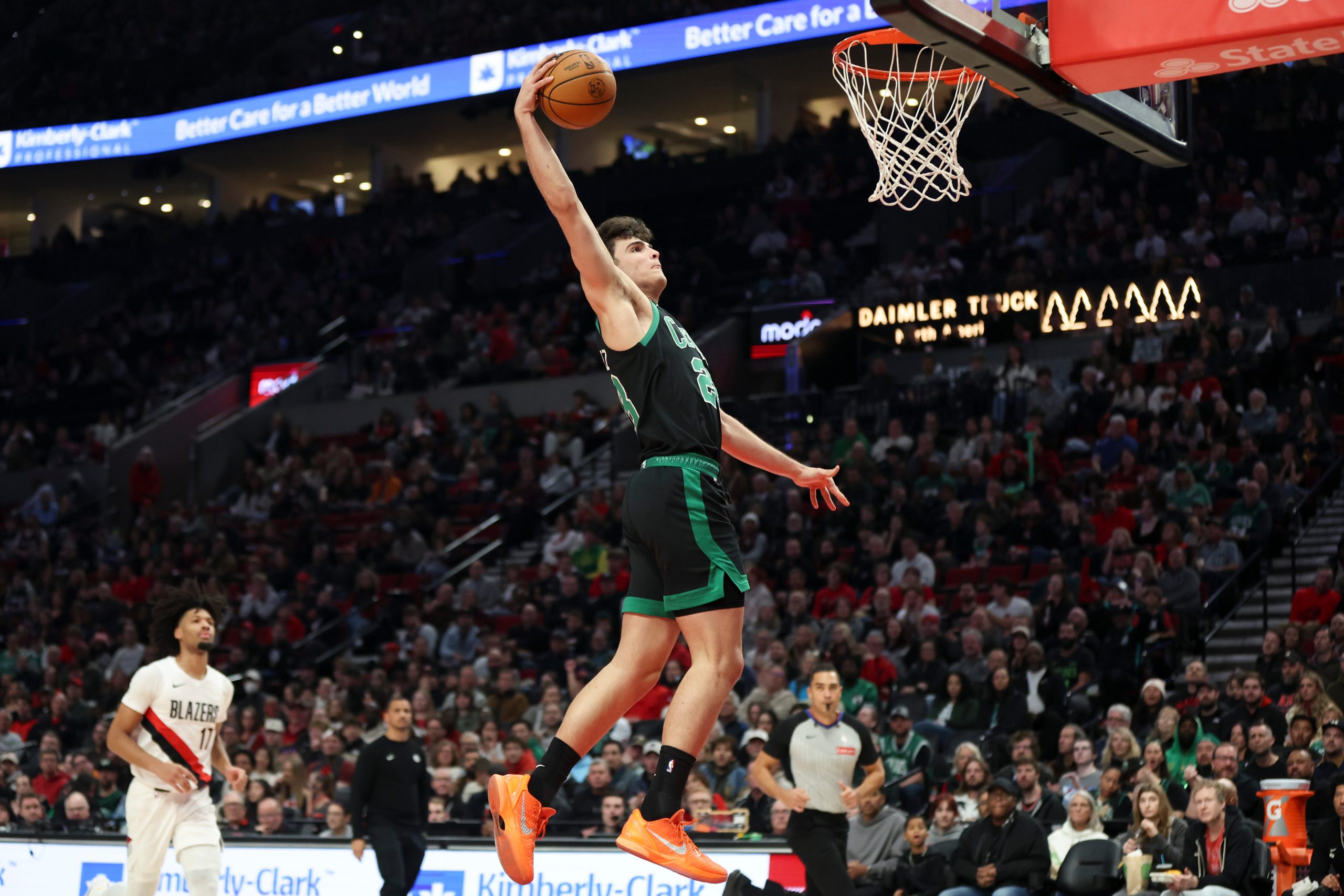The Boston Celtics fall to the Portland Trail Blazers: Hugo González's brilliance is not enough